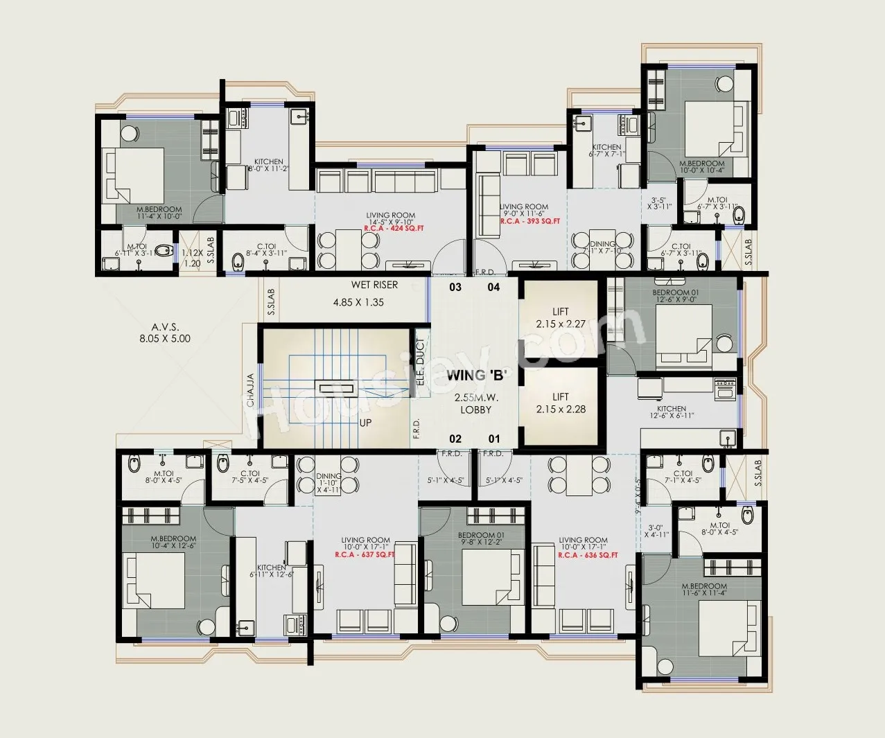 Vaibhavlaxmi Royal Stone Floor plan 2