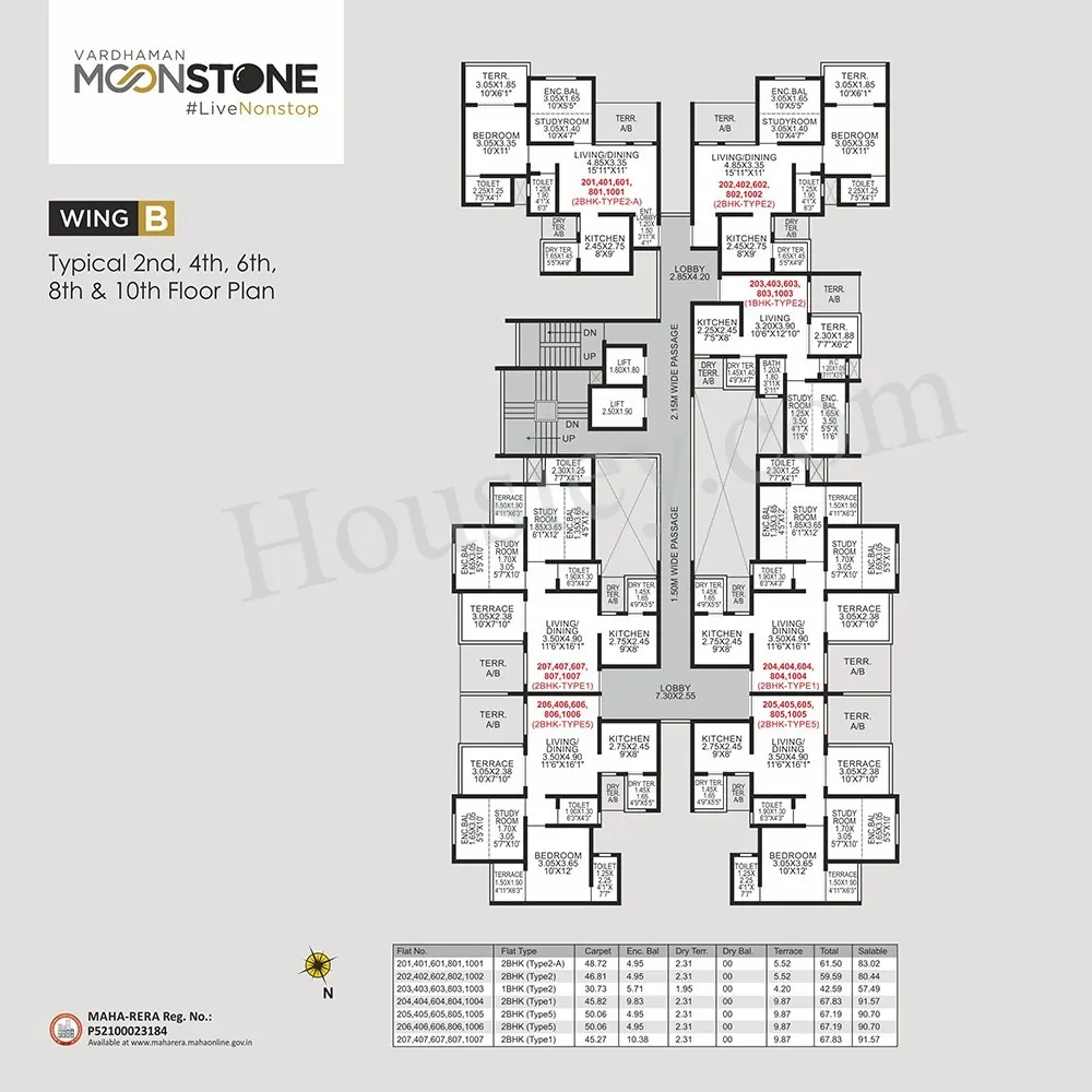 Vardhman Moonstone Floor plan 3
