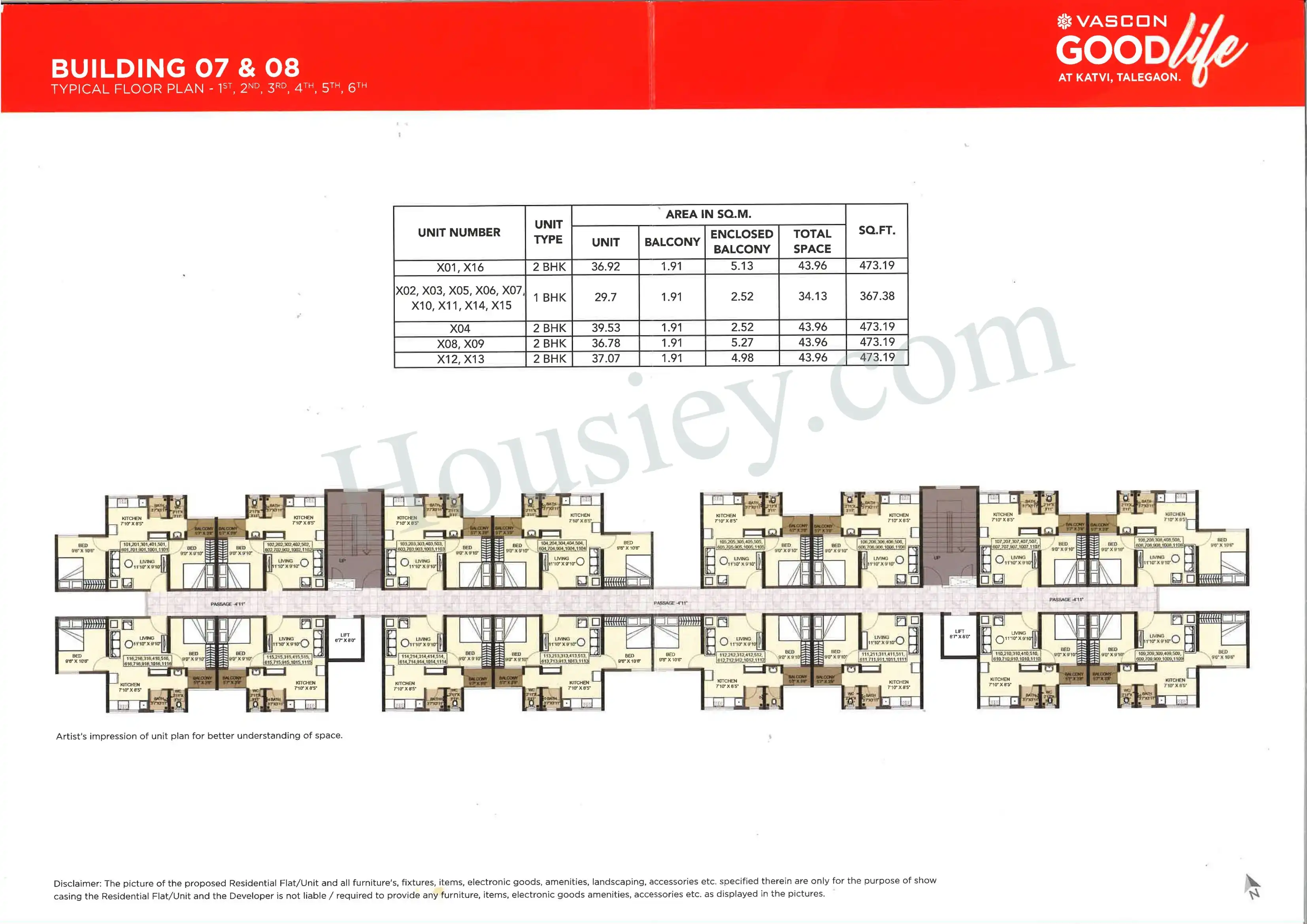 Vascon Goodlife Floor plan 2