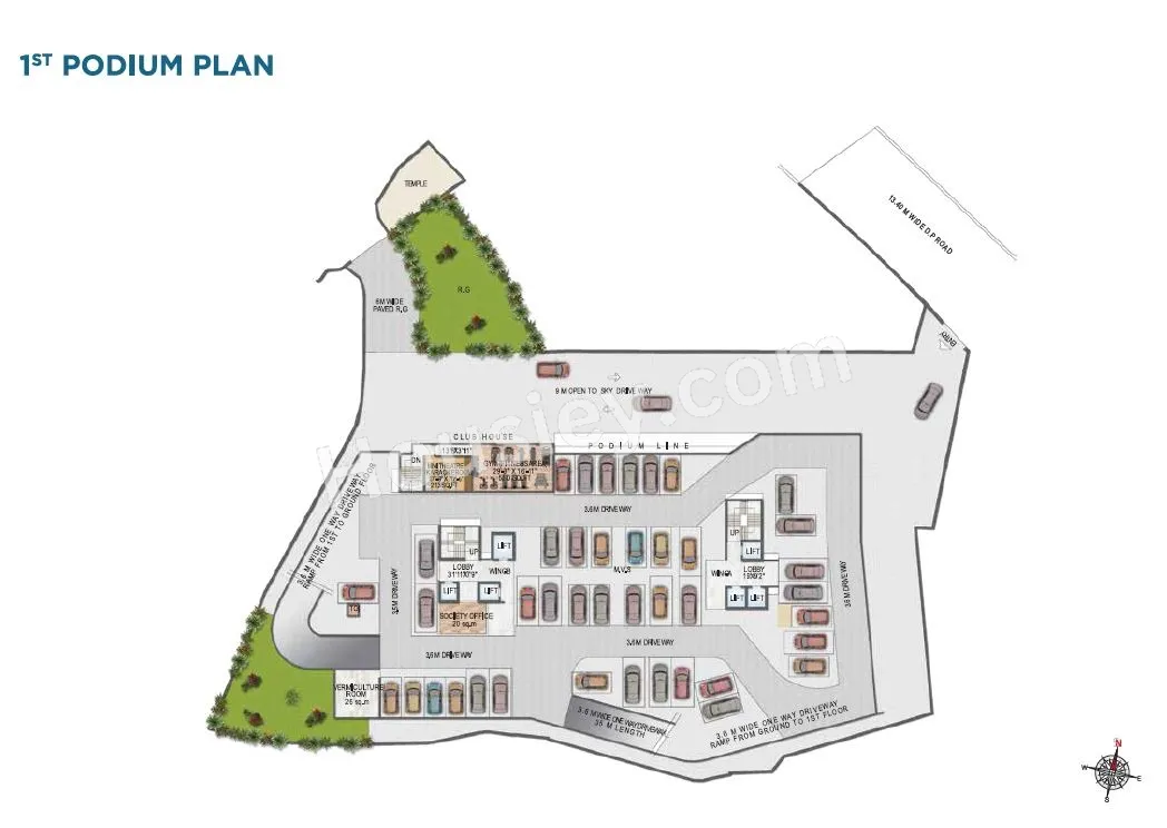 Vaswani Vista One Floor plan 2