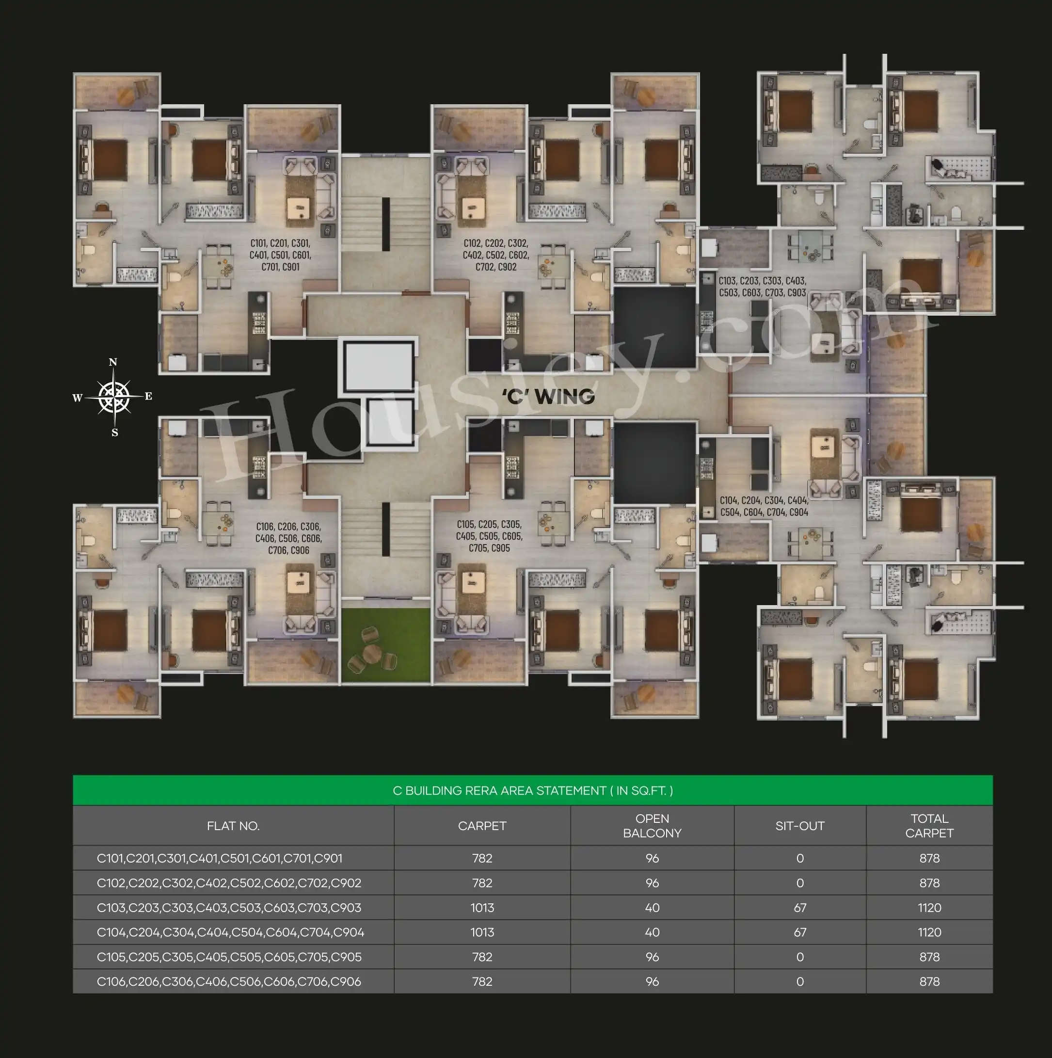 Ved Laurels Floor plan 1