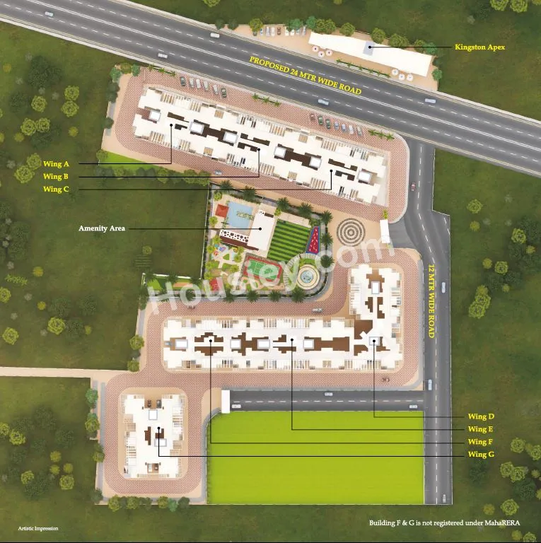 Vedant Kingston Aura Master Plan