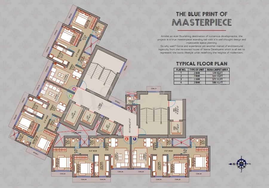 Veena Smart Homes Floor Plan