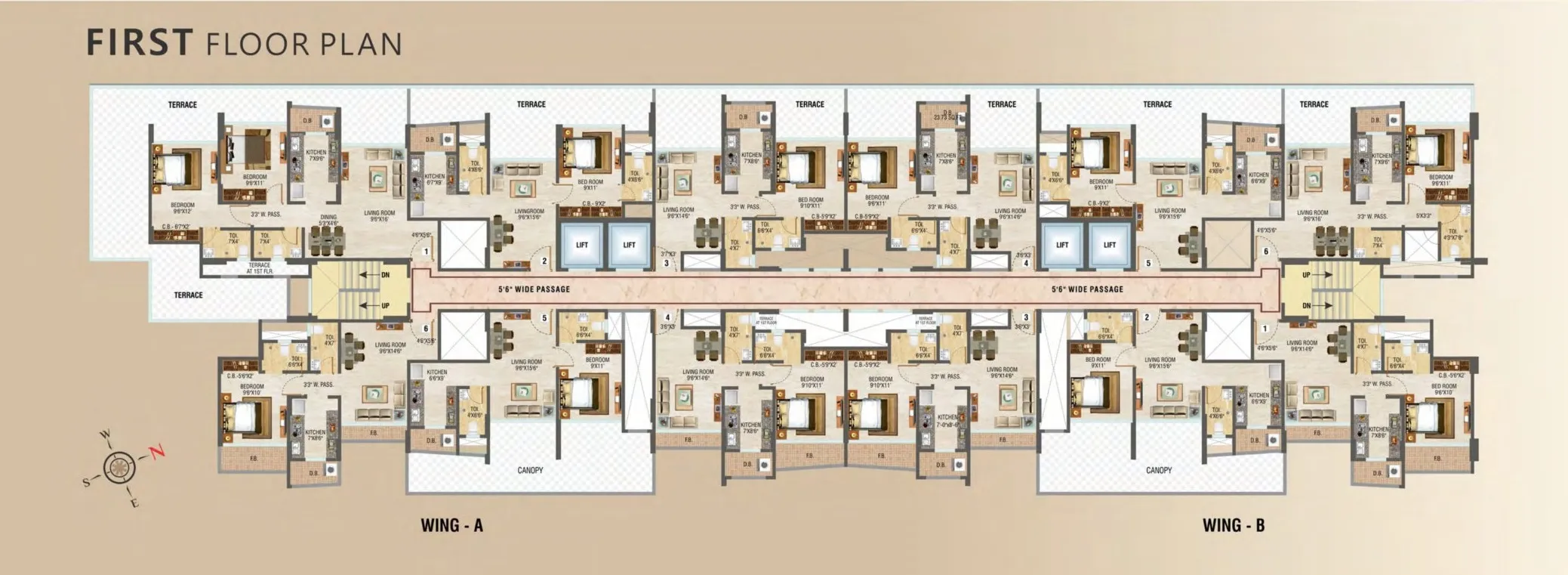 Veena Janki Legacy Floor plan 1