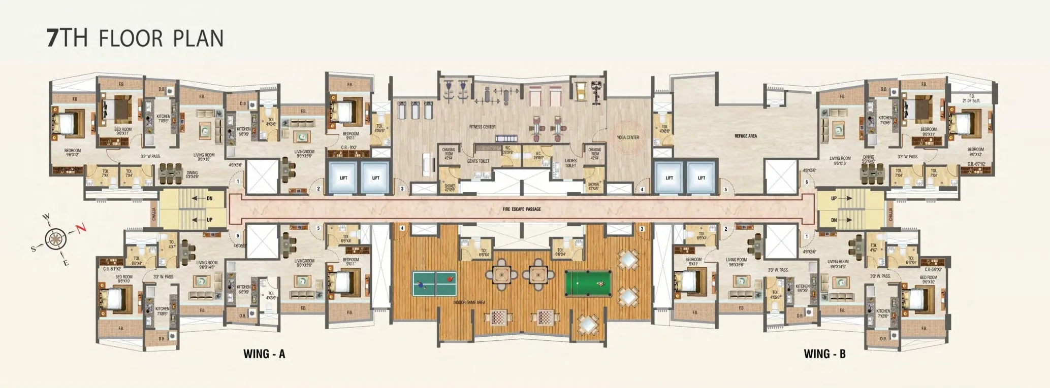Veena Janki Legacy Floor plan 2