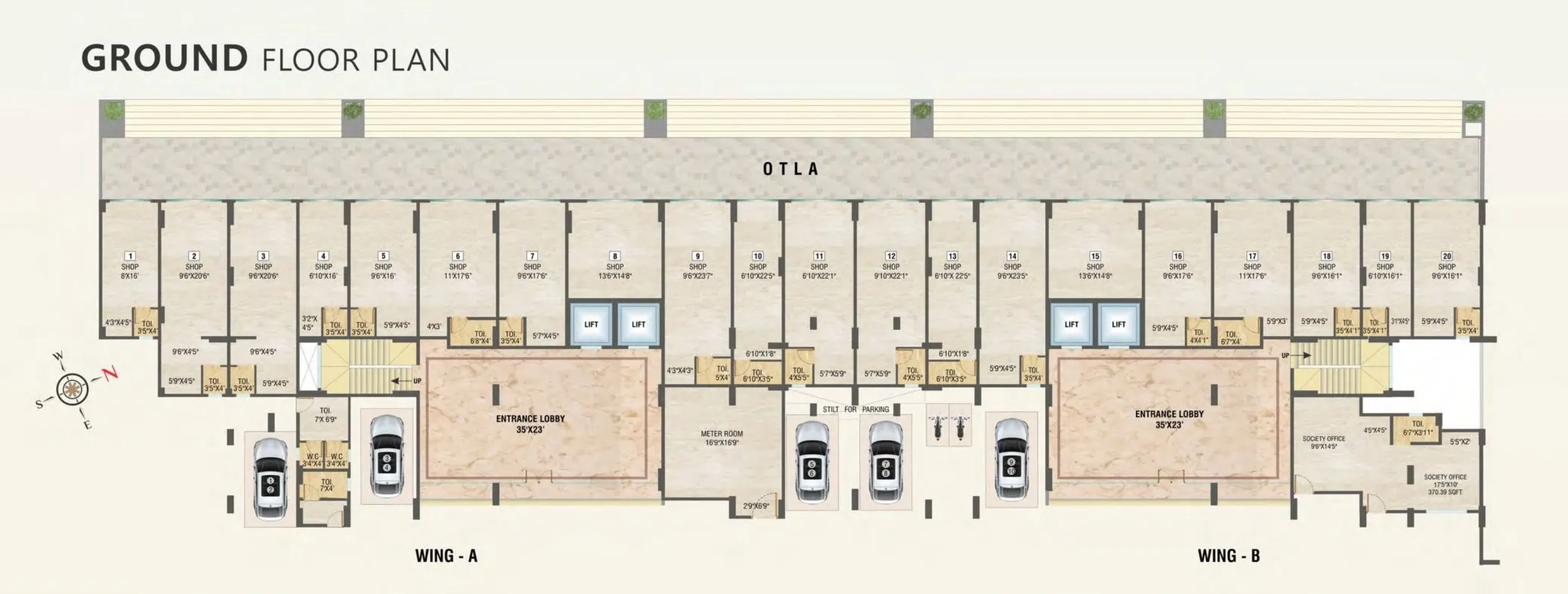 Veena Janki Legacy Floor plan 3