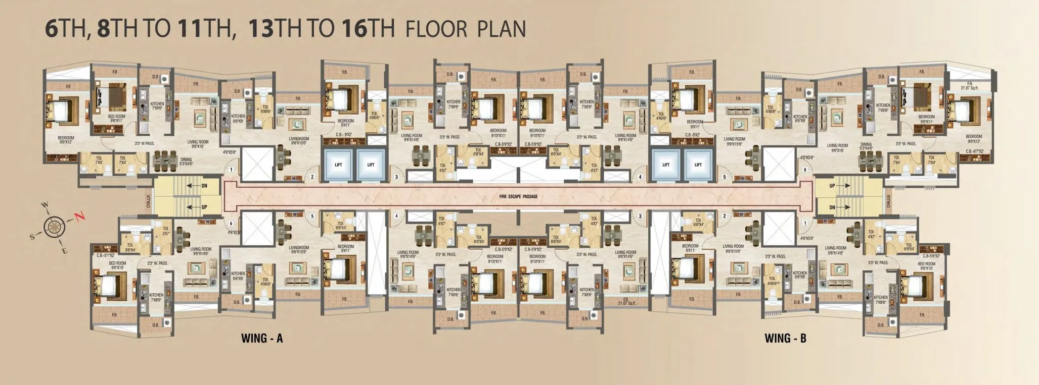 Veena Janki Legacy Floor plan 4