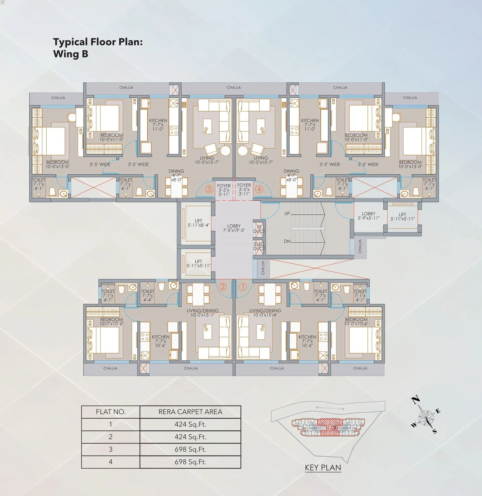 Veena Synergy Floor plan 3