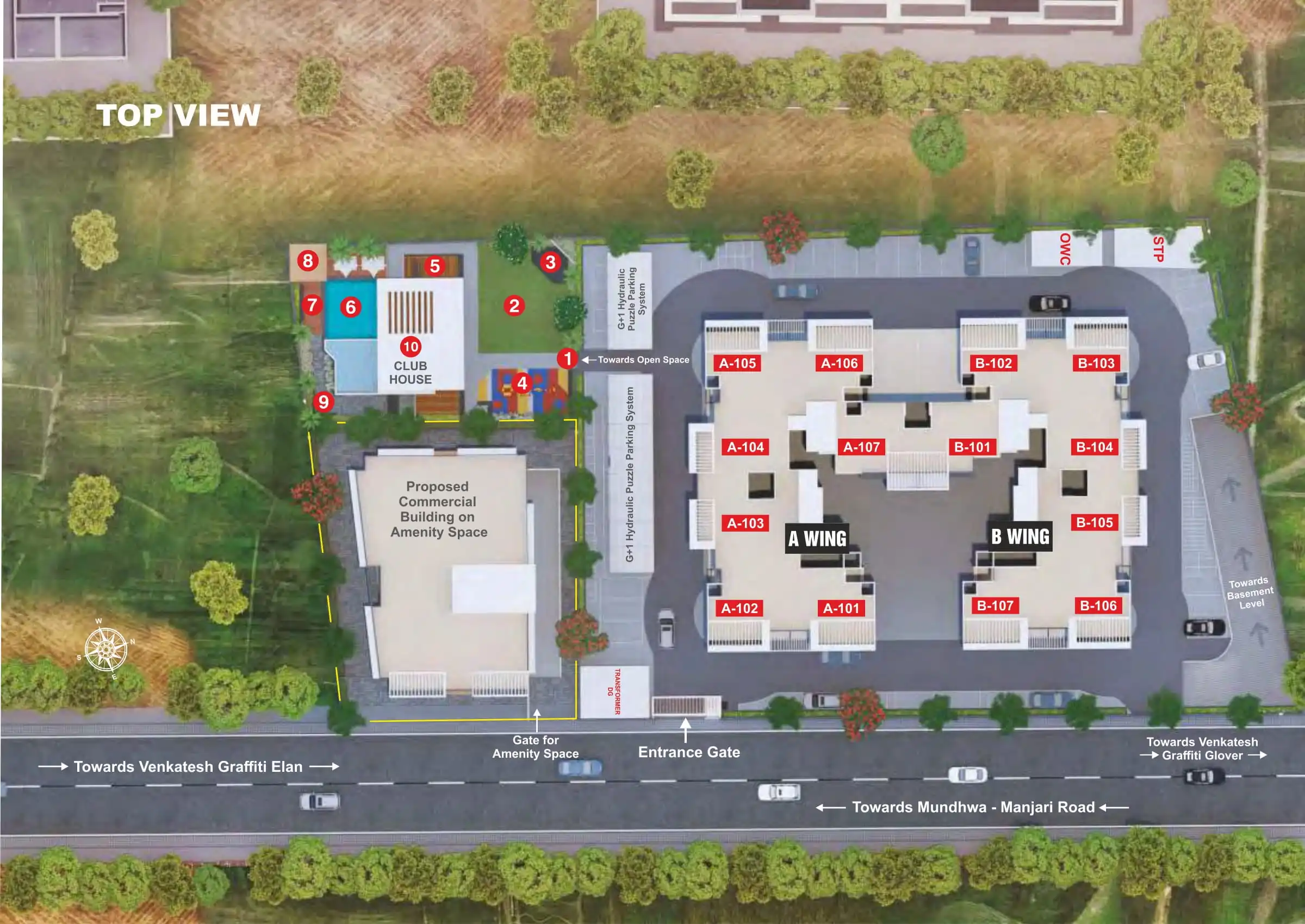 Venkatesh Graffiti Elan Master Plan