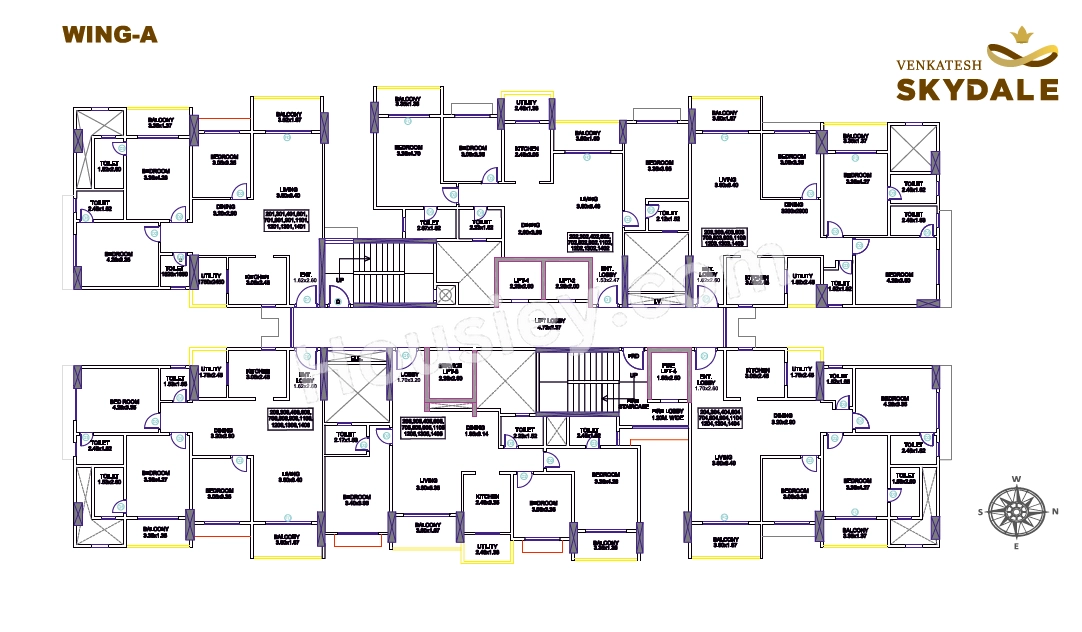Venkatesh Skydale Floor plan 1
