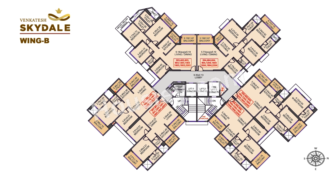 Venkatesh Skydale Floor plan 2