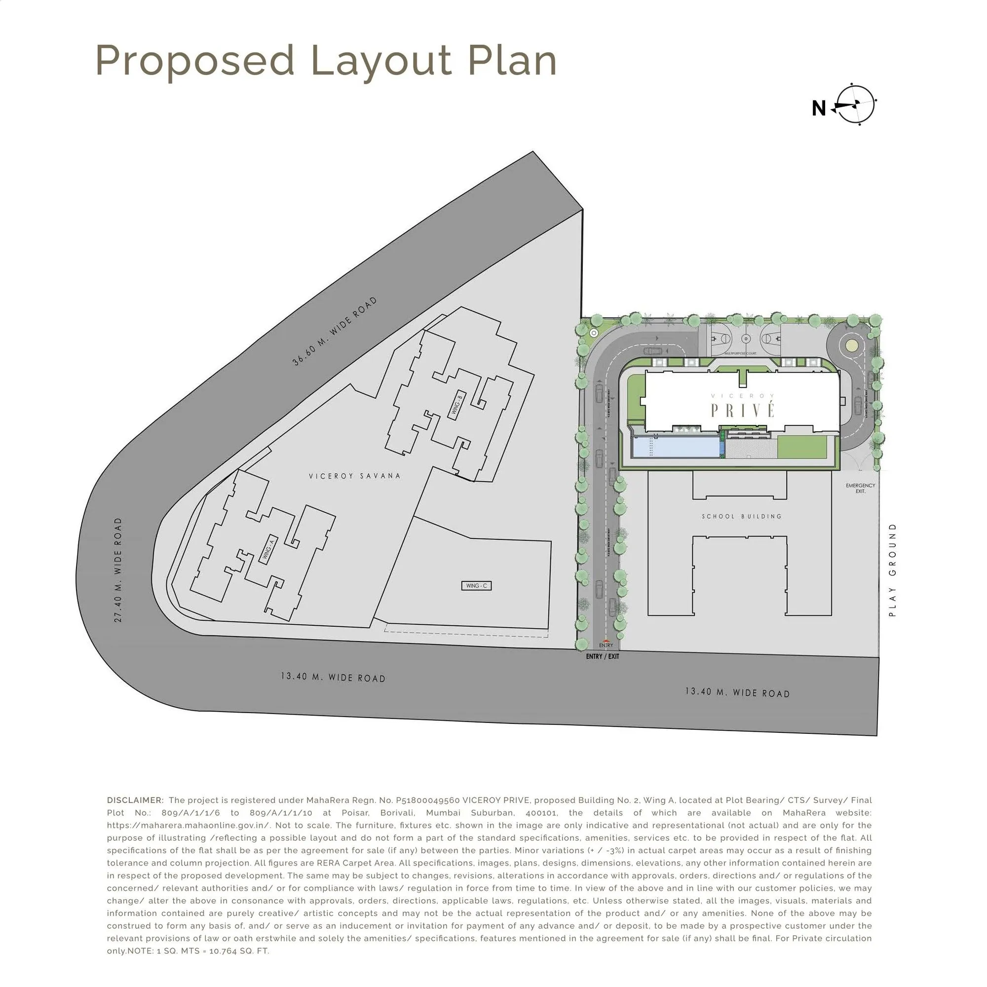 Viceroy Prive Master Plan