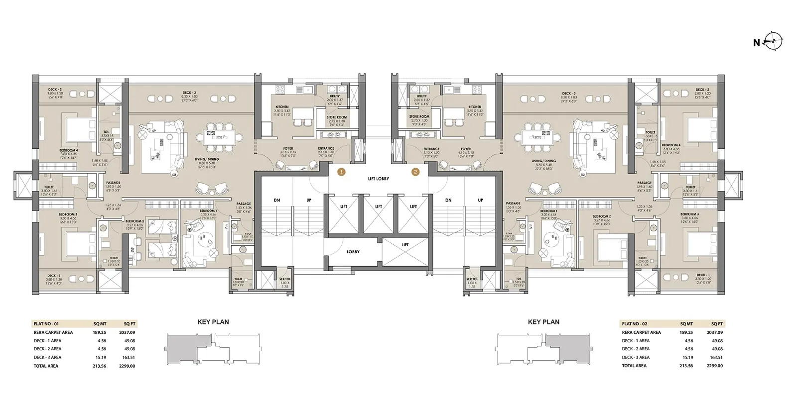 Viceroy Prive Floor plan 1