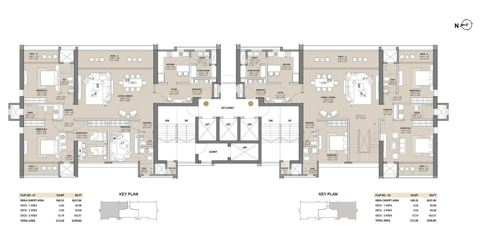 Viceroy Prive Floor plan 3
