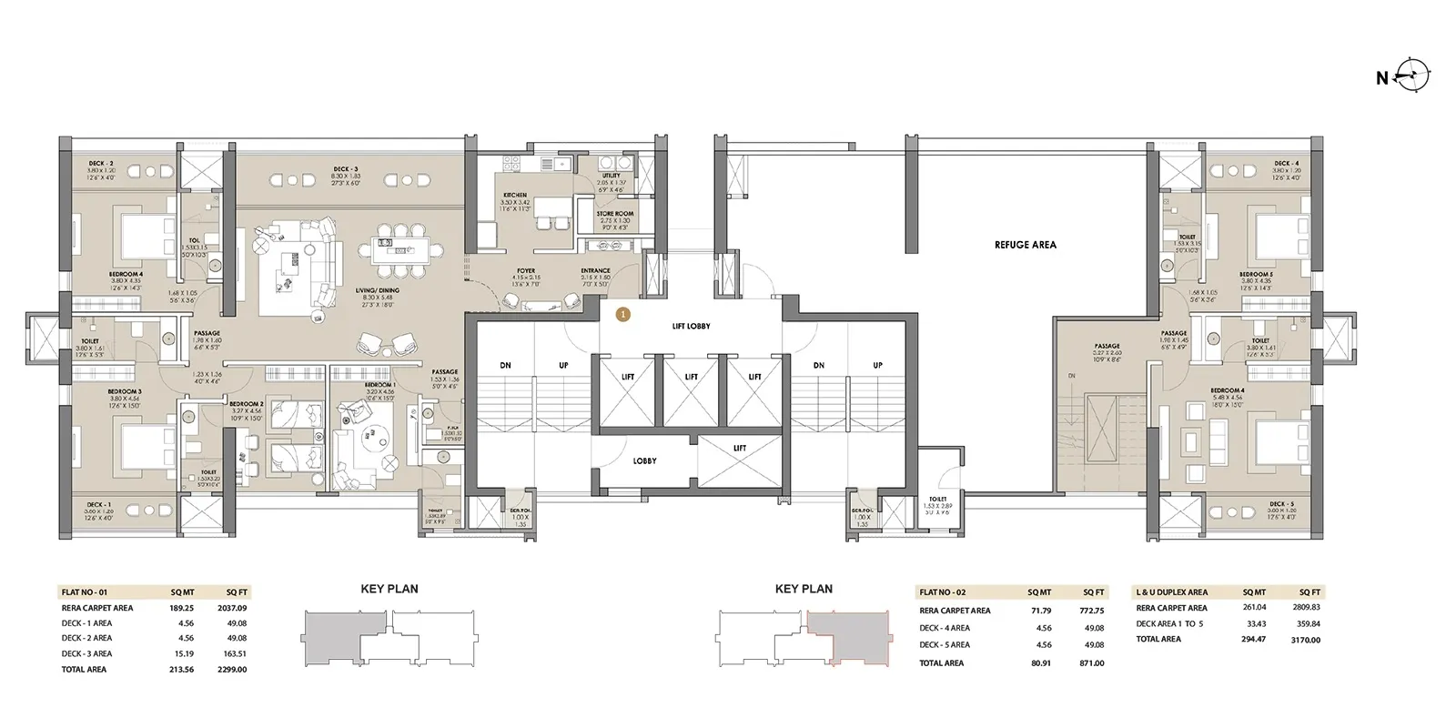 Viceroy Prive Floor plan 2