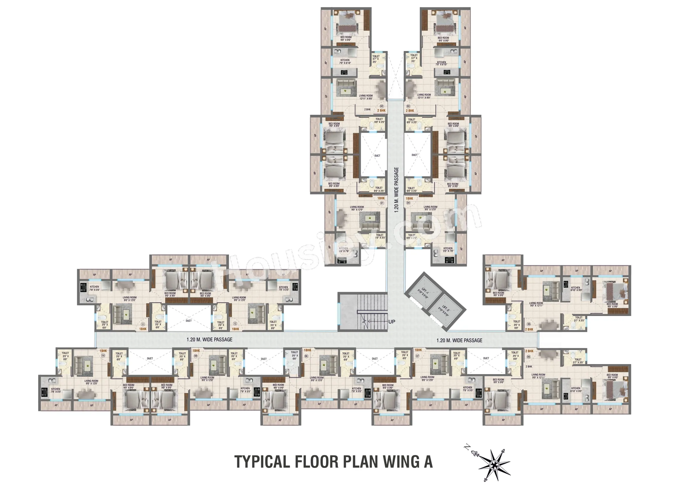 Vinay Harmony Floor plan 1