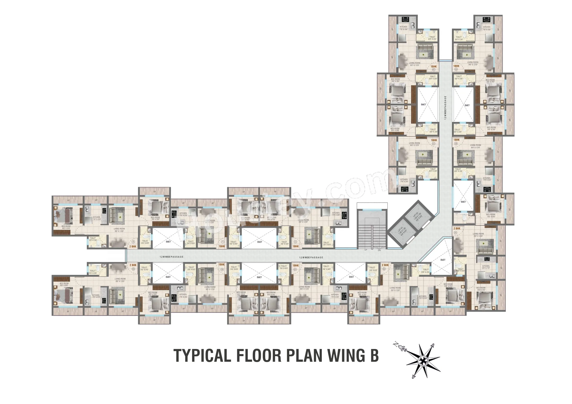 Vinay Harmony Floor plan 3