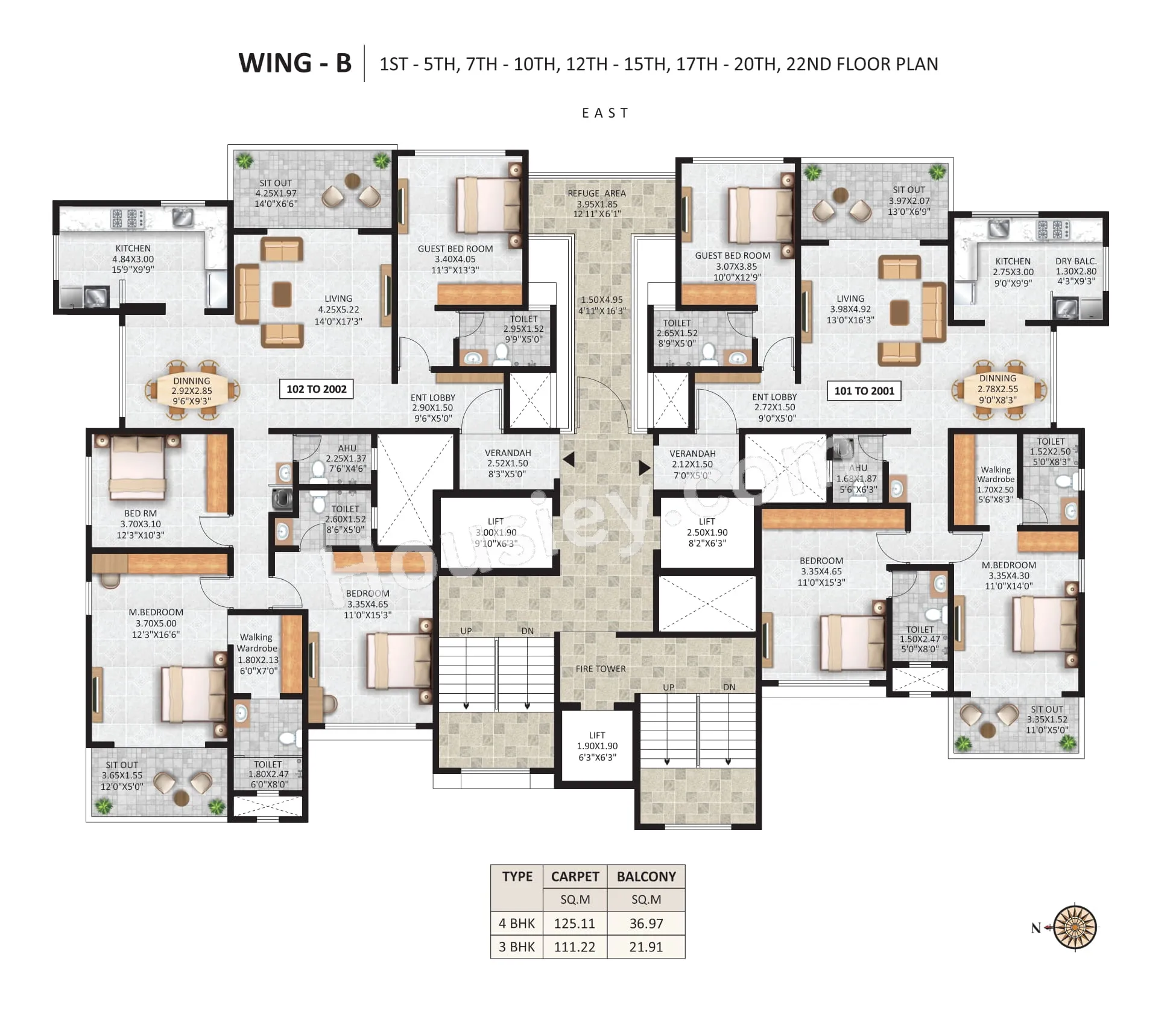 Virkar Seven Floor plan 2