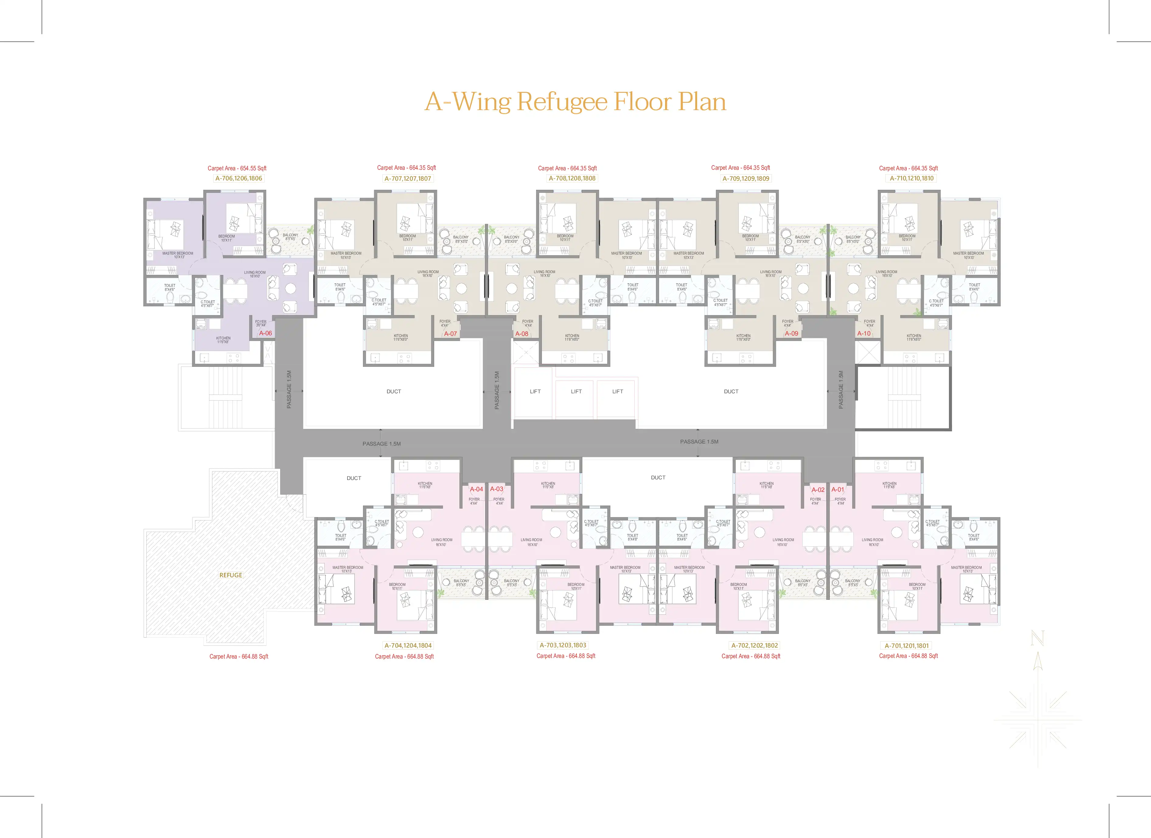 Vishwas Yashraj Nakshatra Floor plan 1