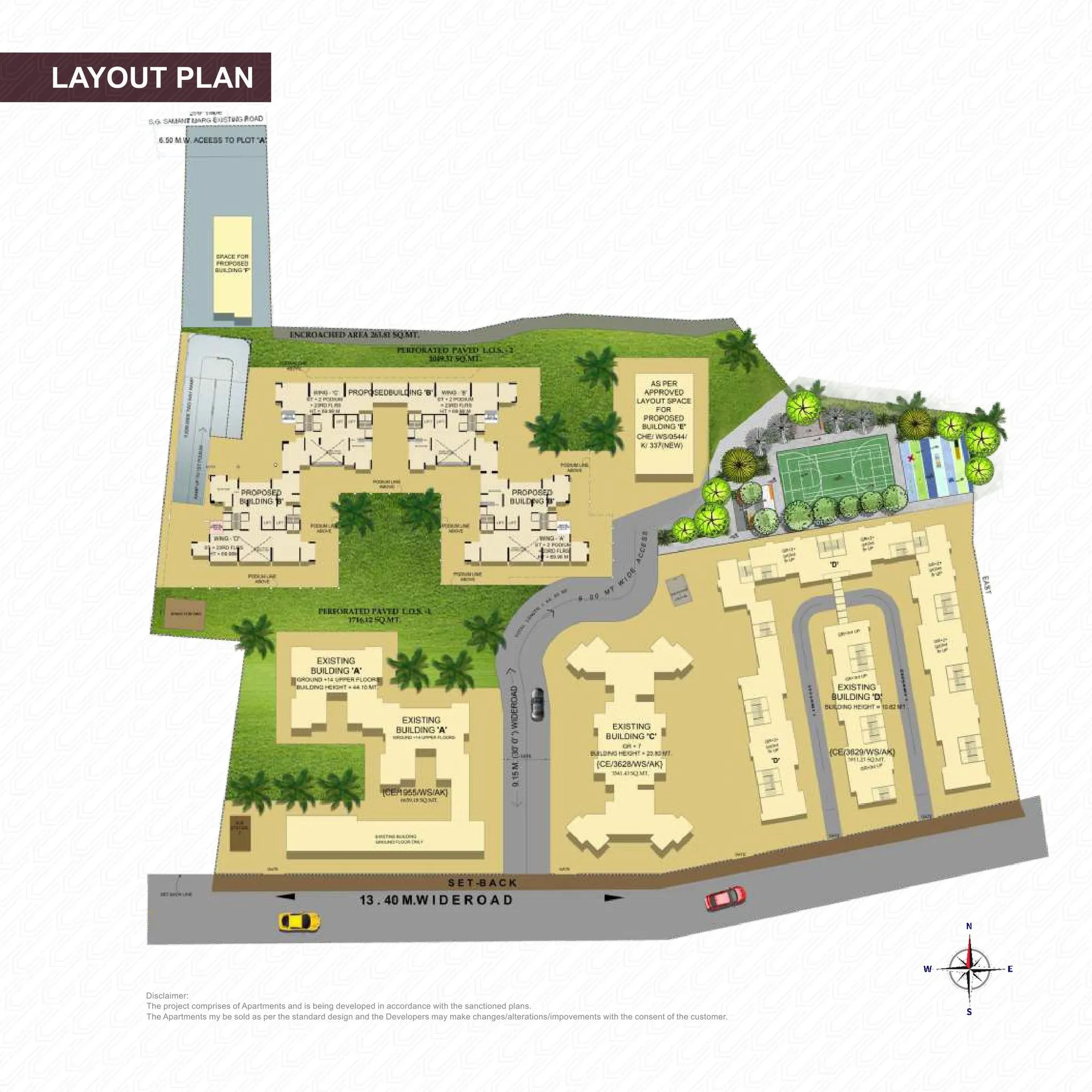 Vision Heights Floor plan 1