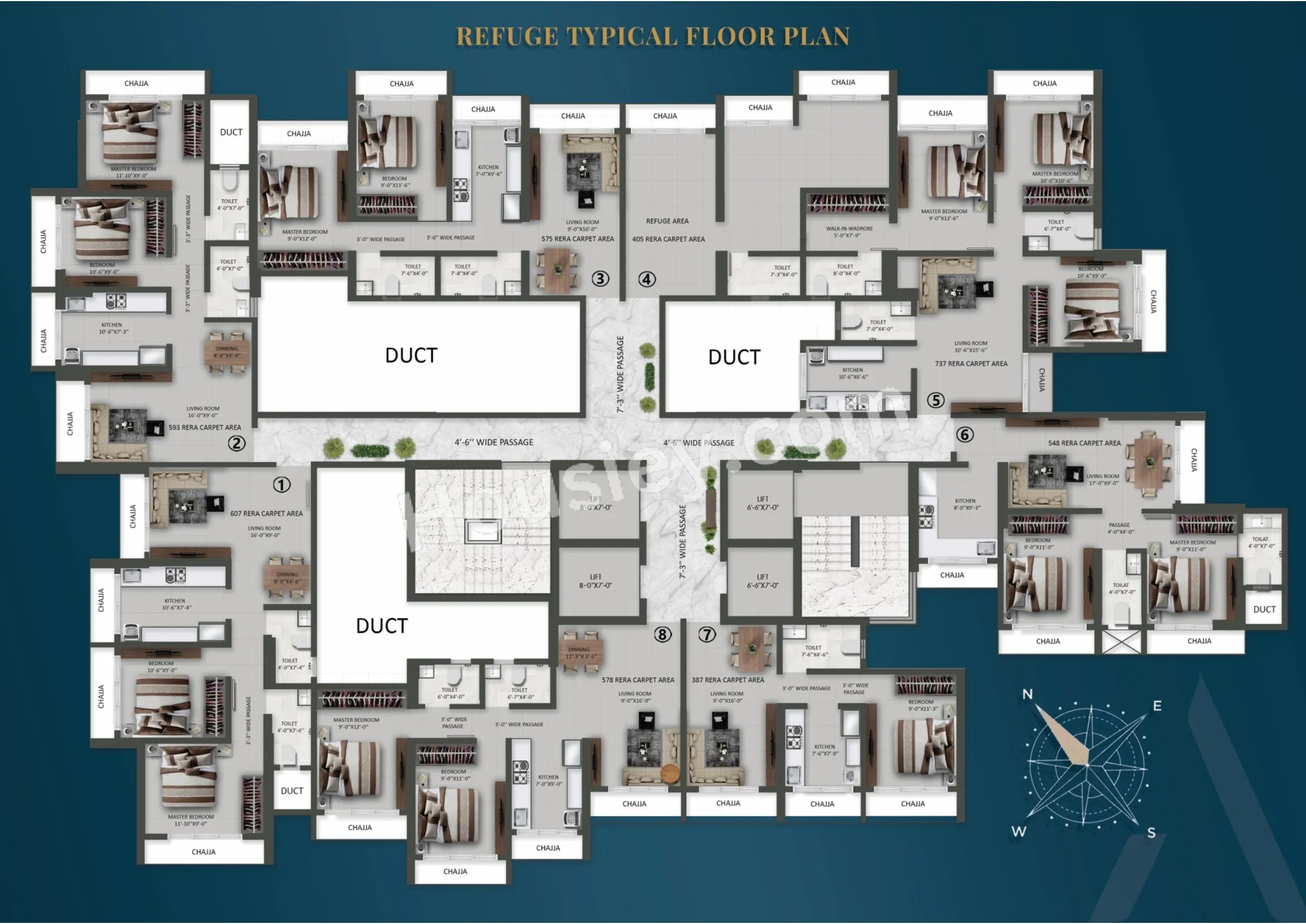 Walchand Avenue Floor plan 1