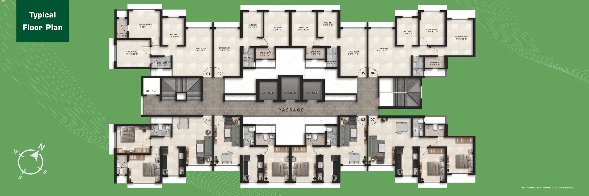 Walchand Paradise Floor Plan