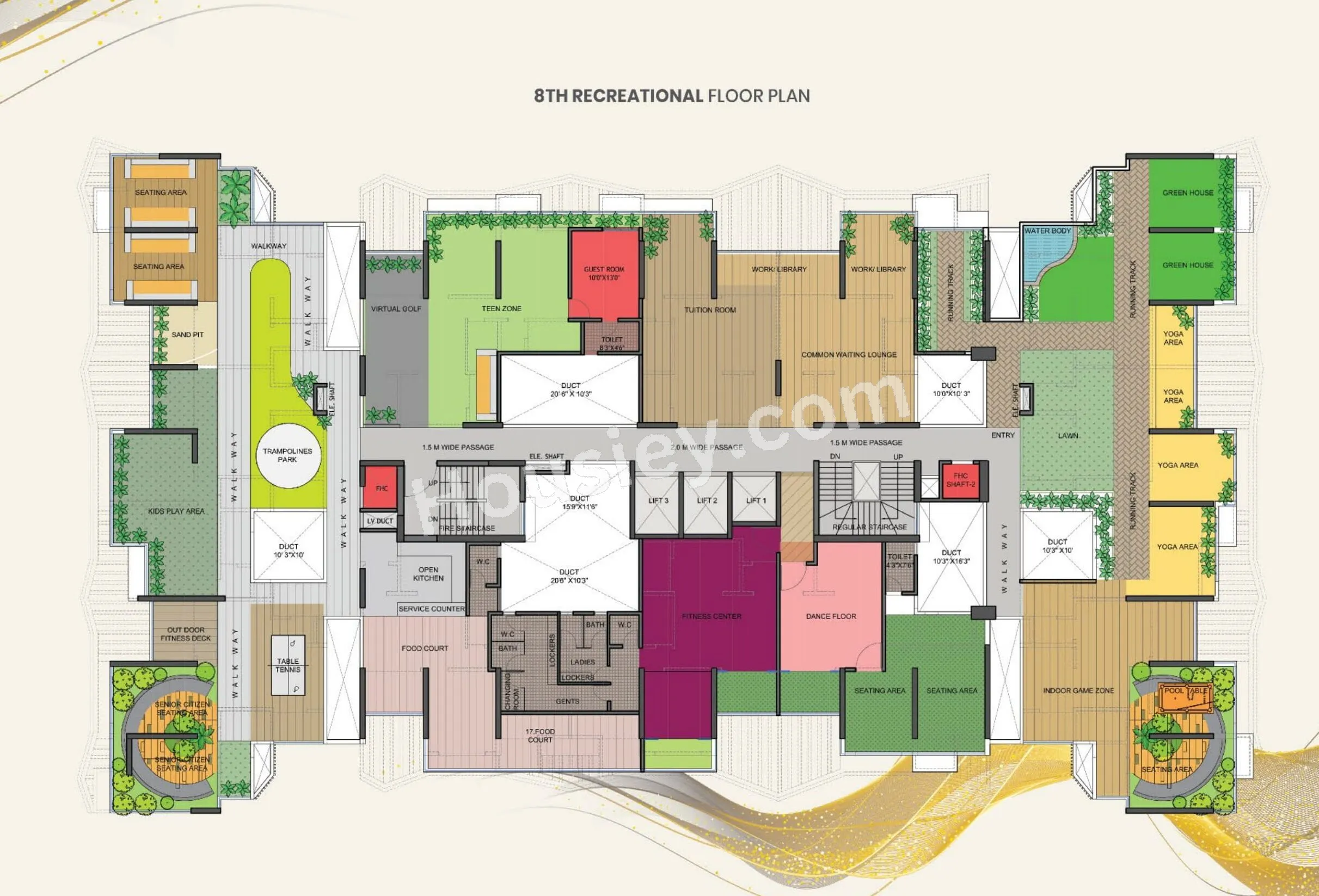 Wellwisher Abode Floor plan 1
