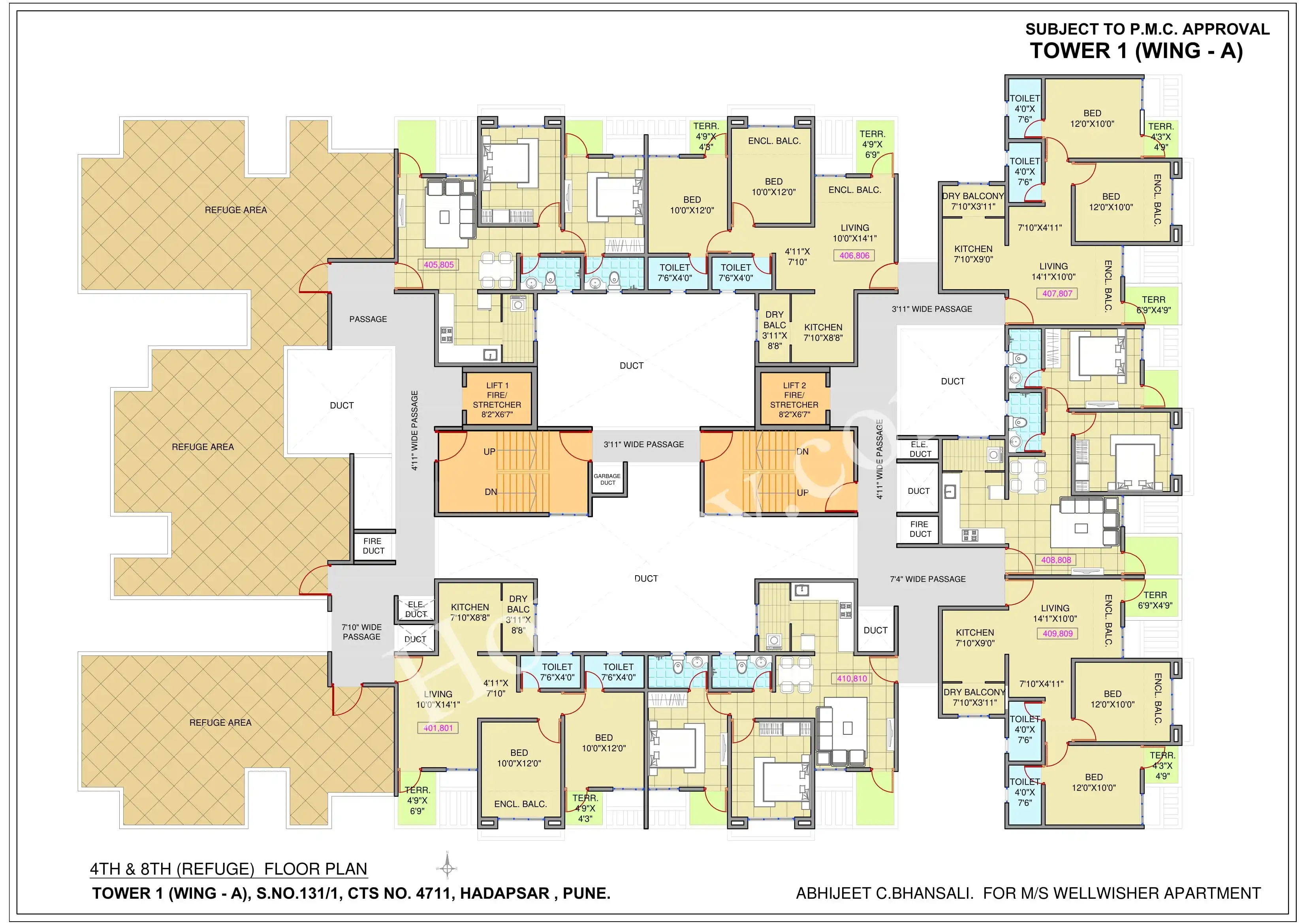 Wellwisher Kiarah Terrazo Floor plan 1