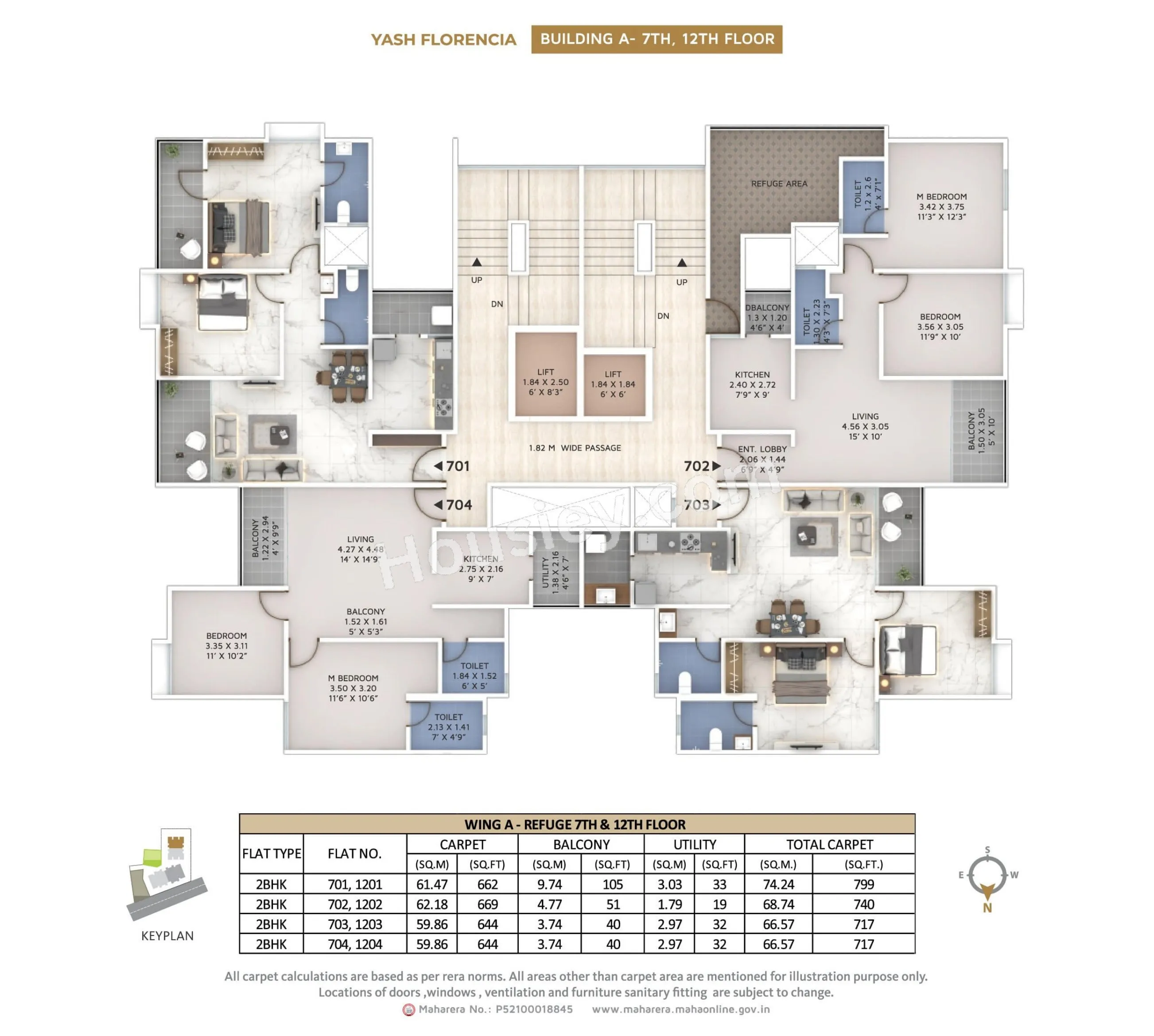 Yash Florencia Floor plan 3