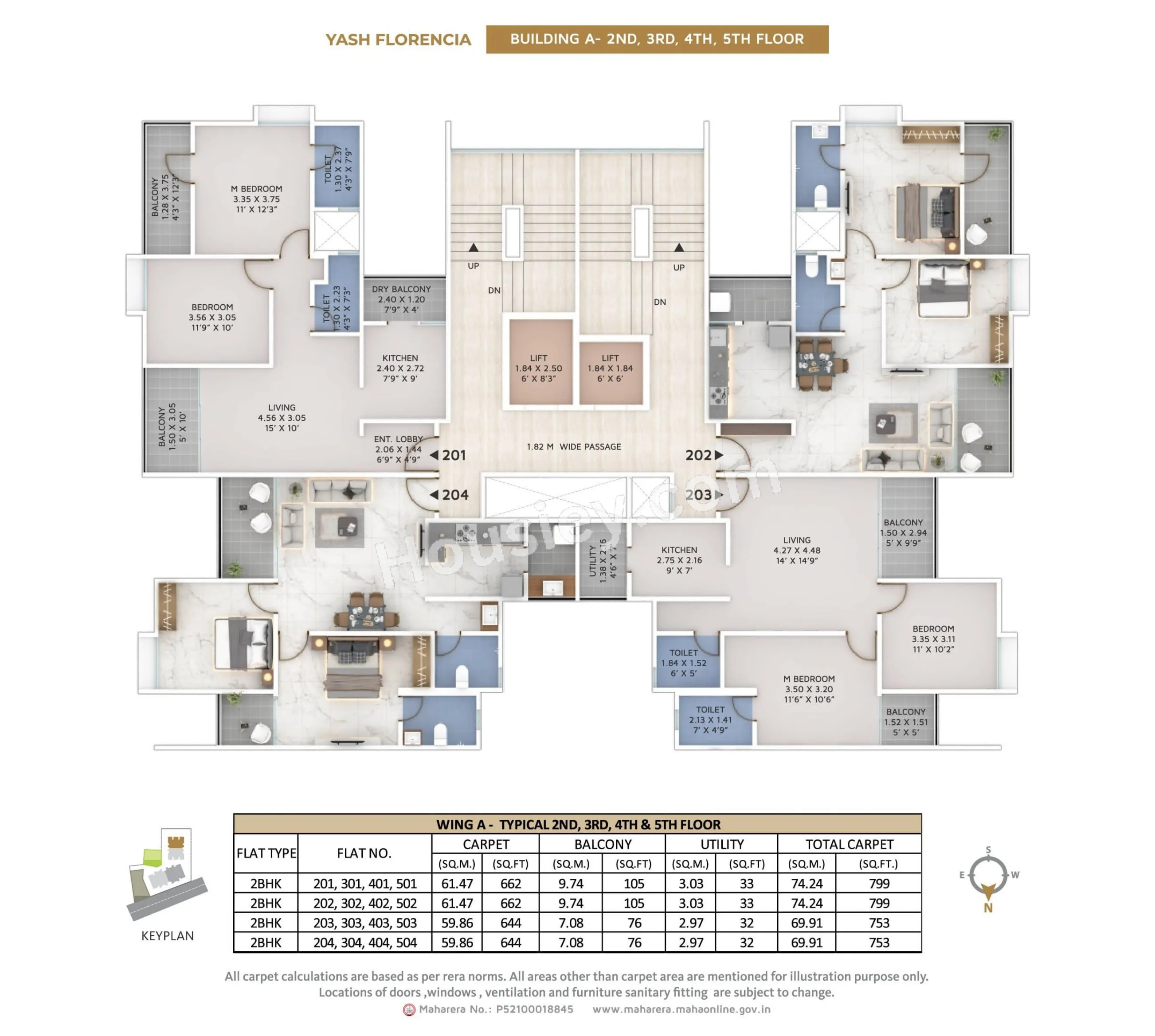 Yash Florencia Floor plan 4
