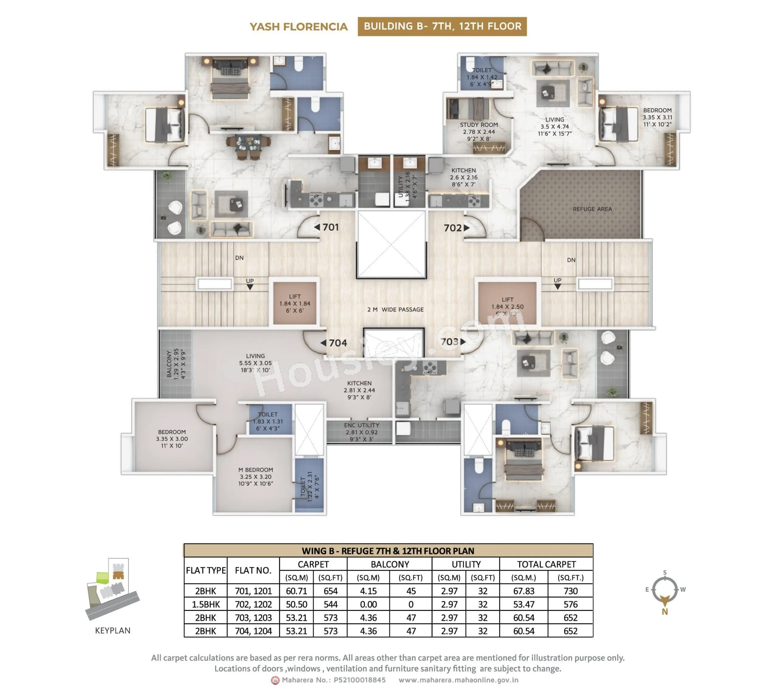 Yash Florencia Floor plan 7