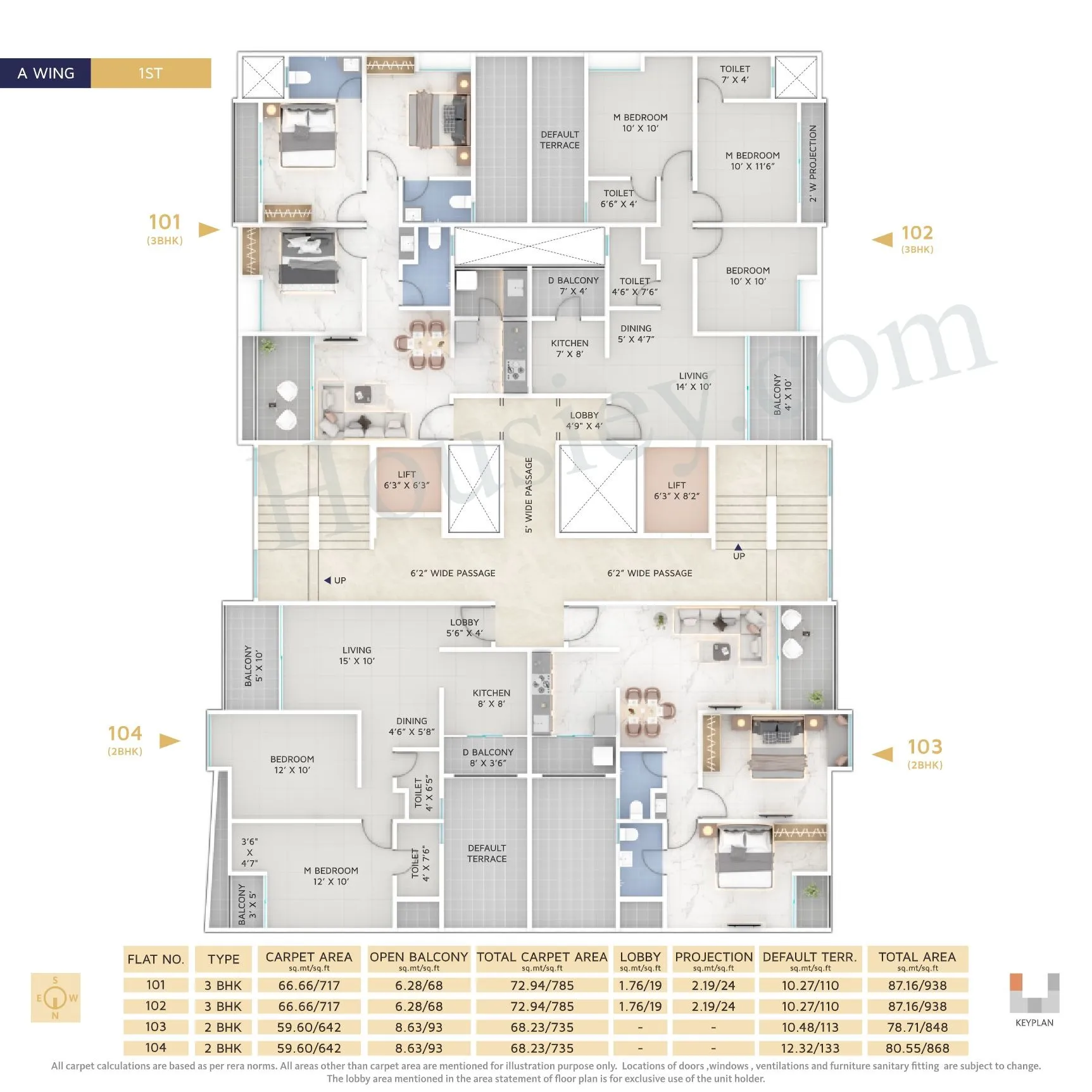 Yash Grecia Floor plan 2