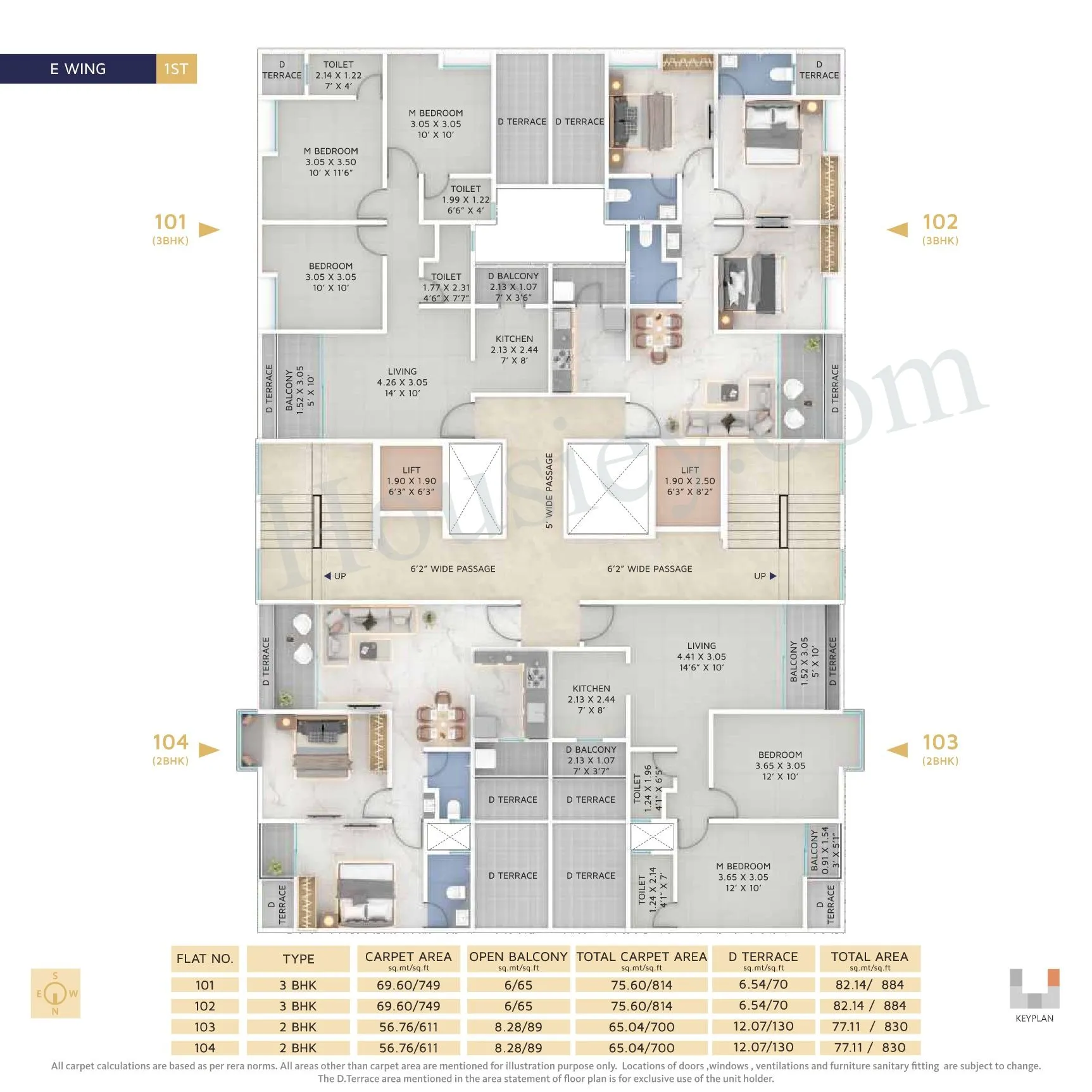 Yash Grecia Floor plan 5