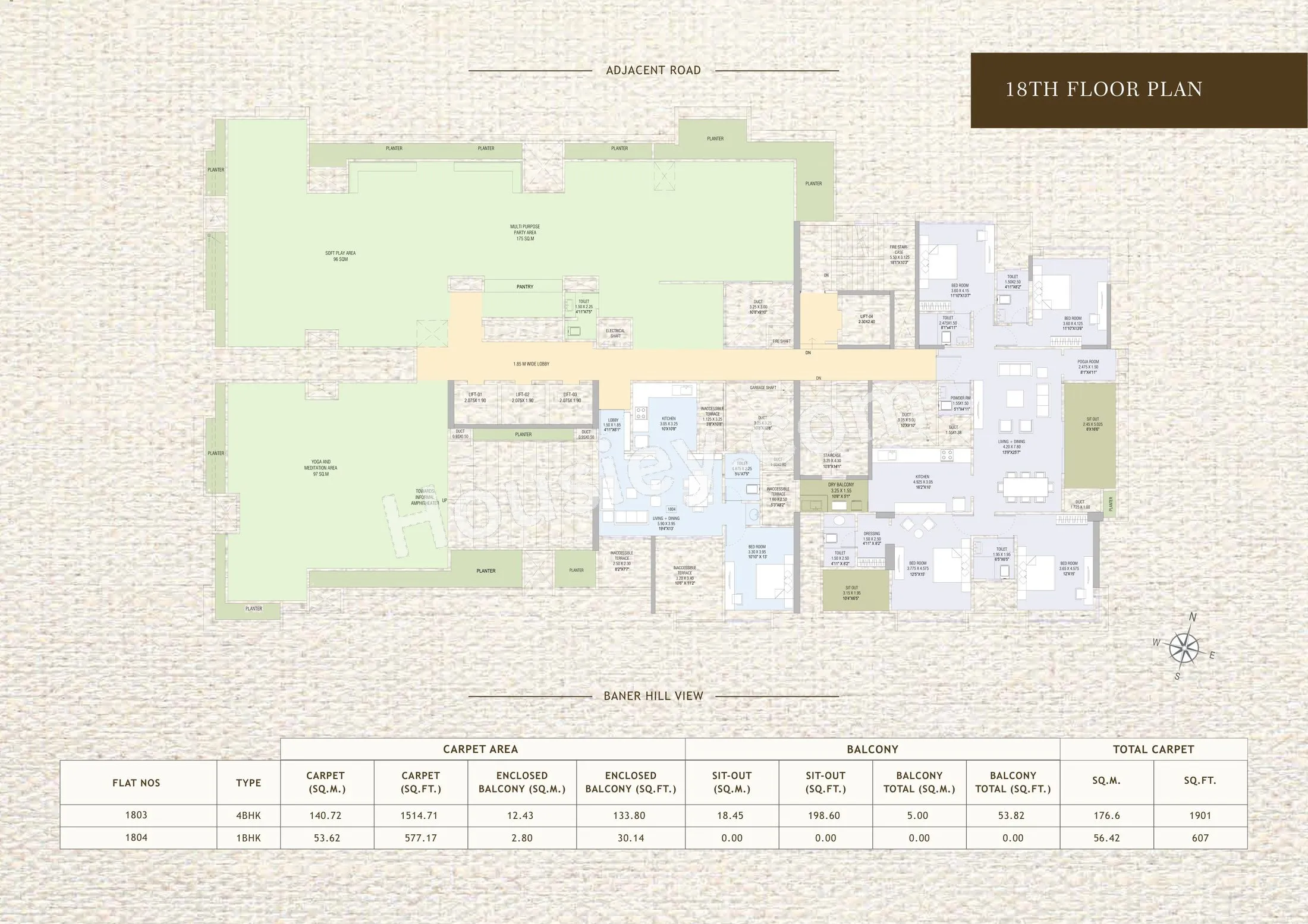 Yashada Jubliee Hills Floor plan 1