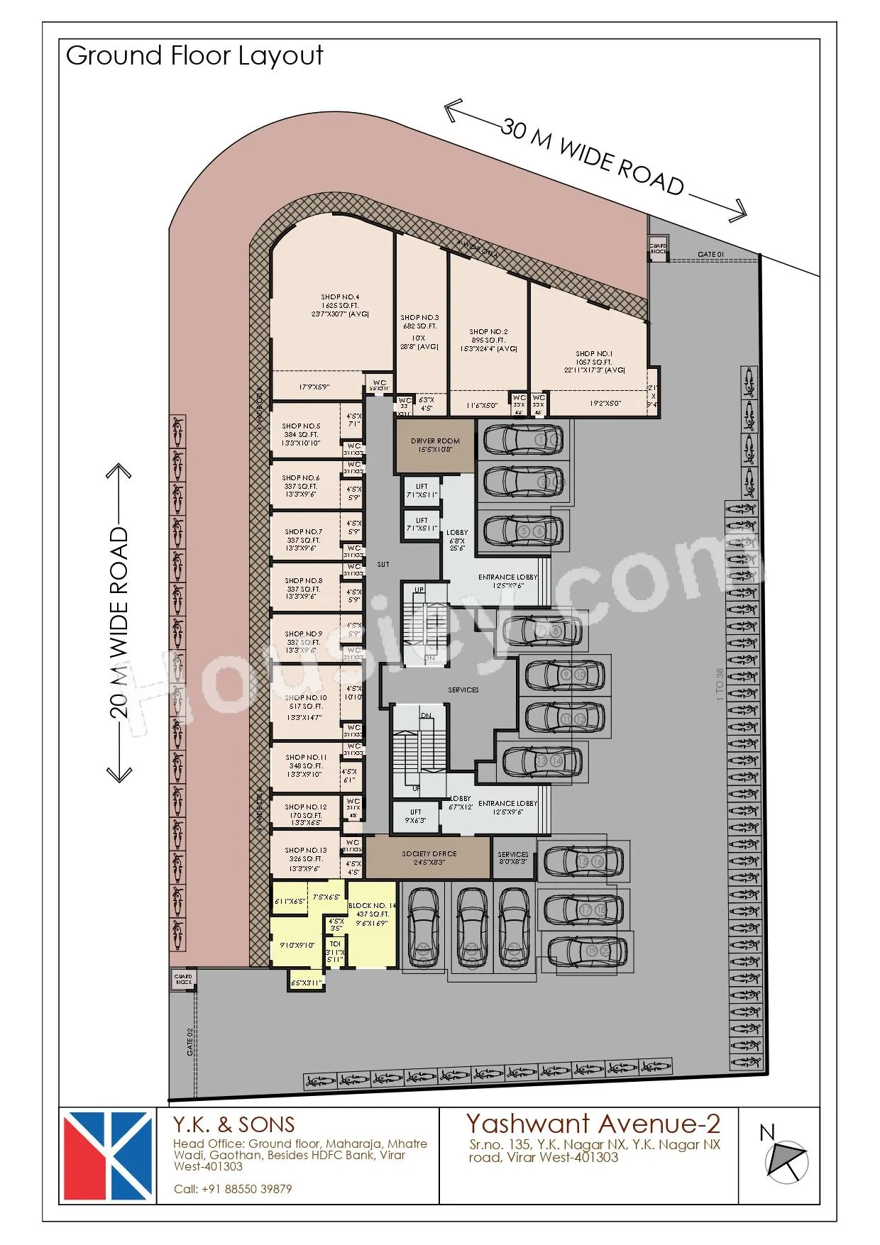 Yashwant Avenue 2 Floor plan 3