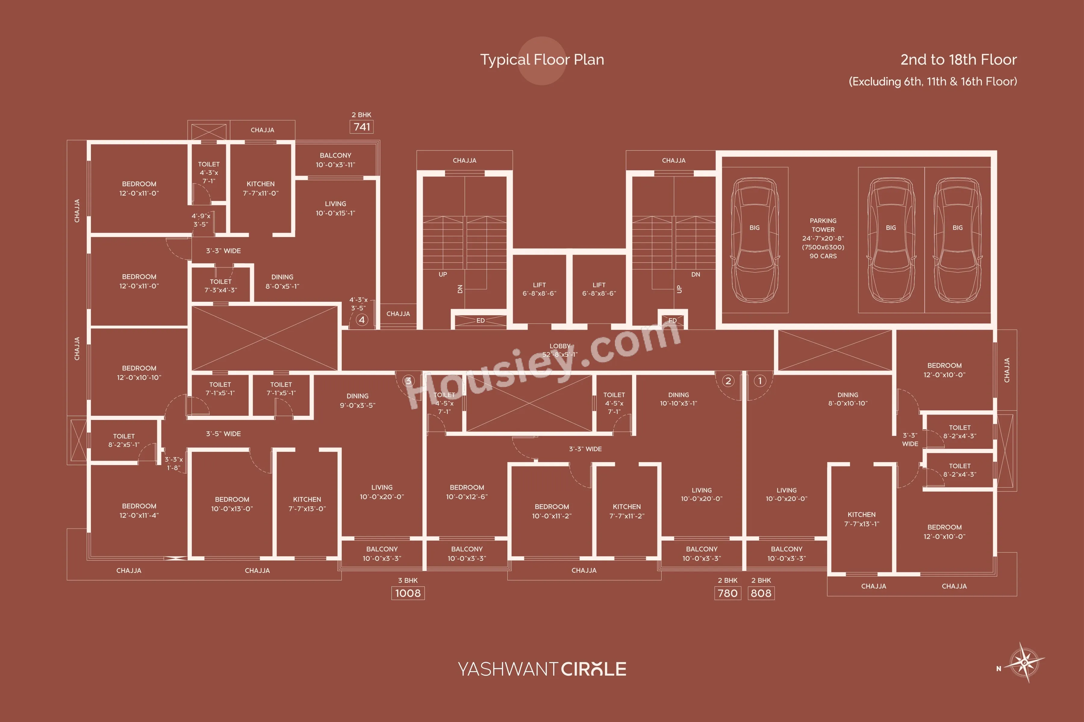 Yashwant Circle Floor plan 4