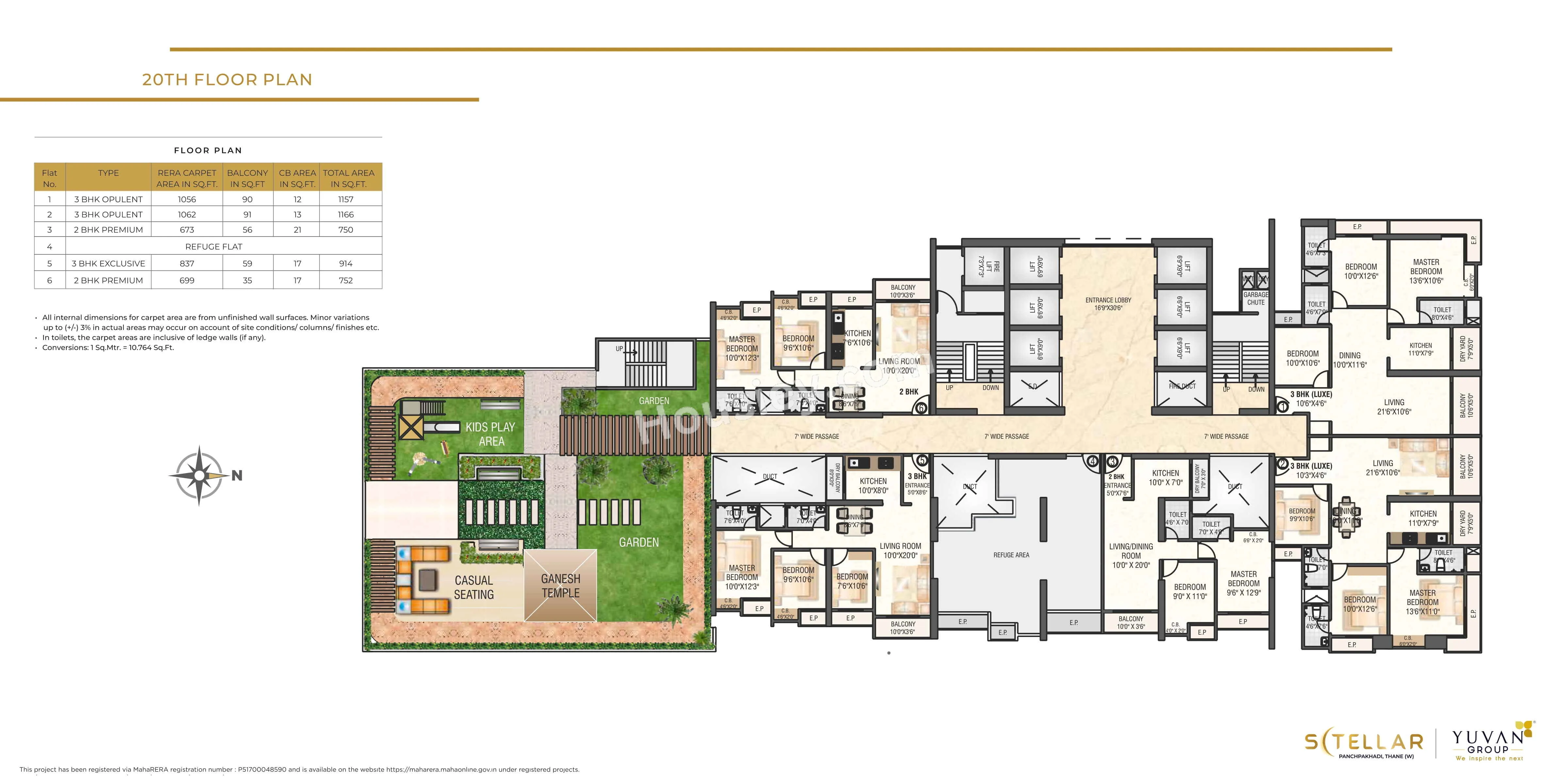 Yuvan Stellar Floor plan 2