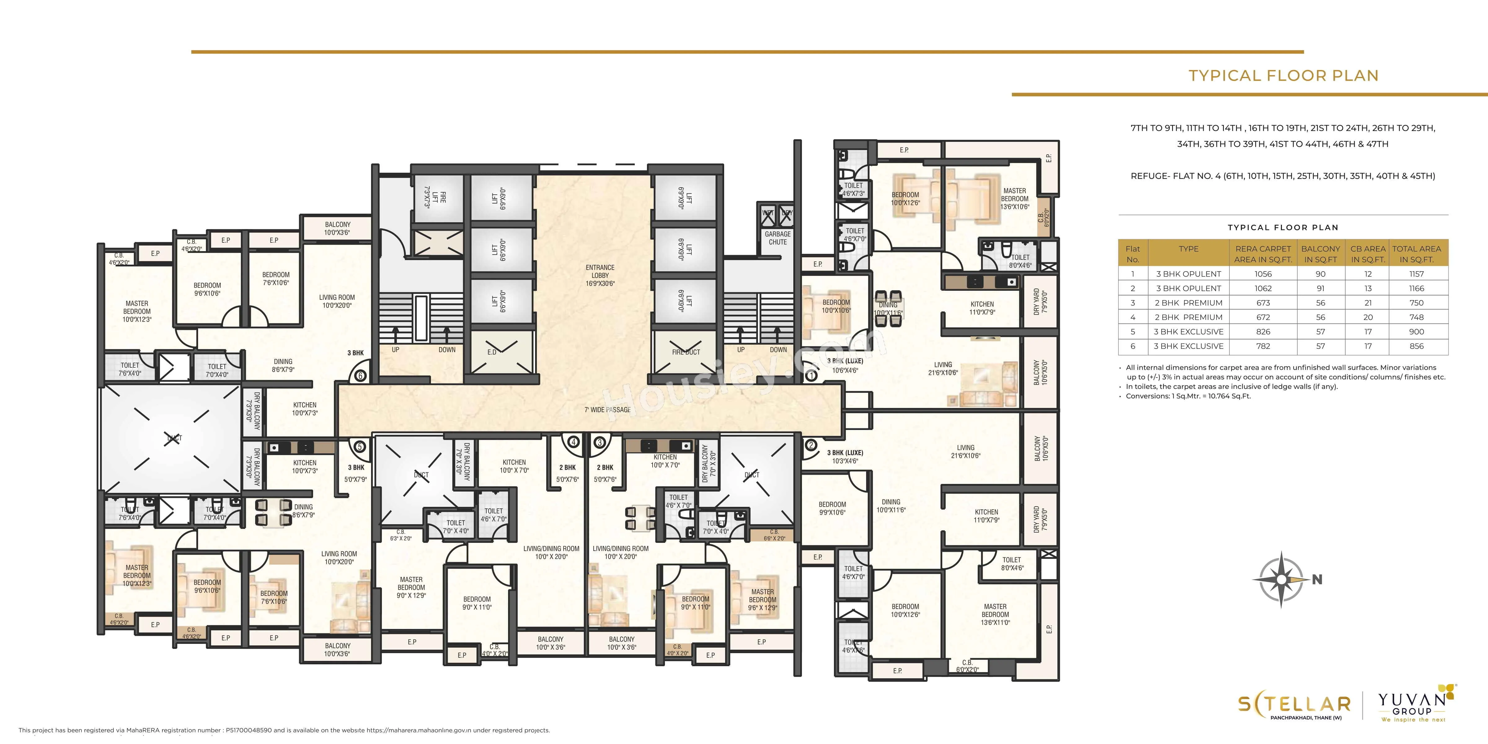 Yuvan Stellar Floor plan 3