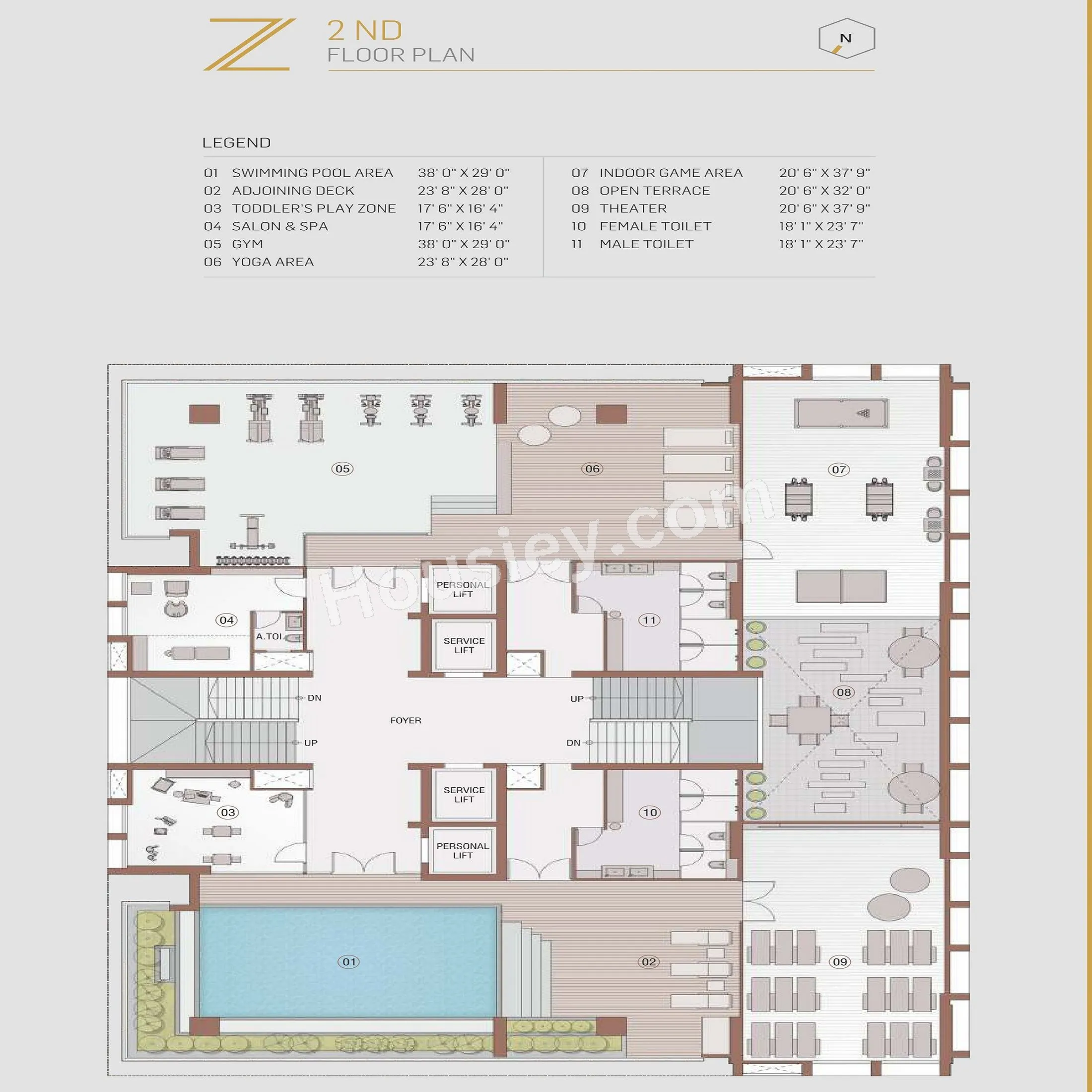 Z Luxuria Floor plan 3