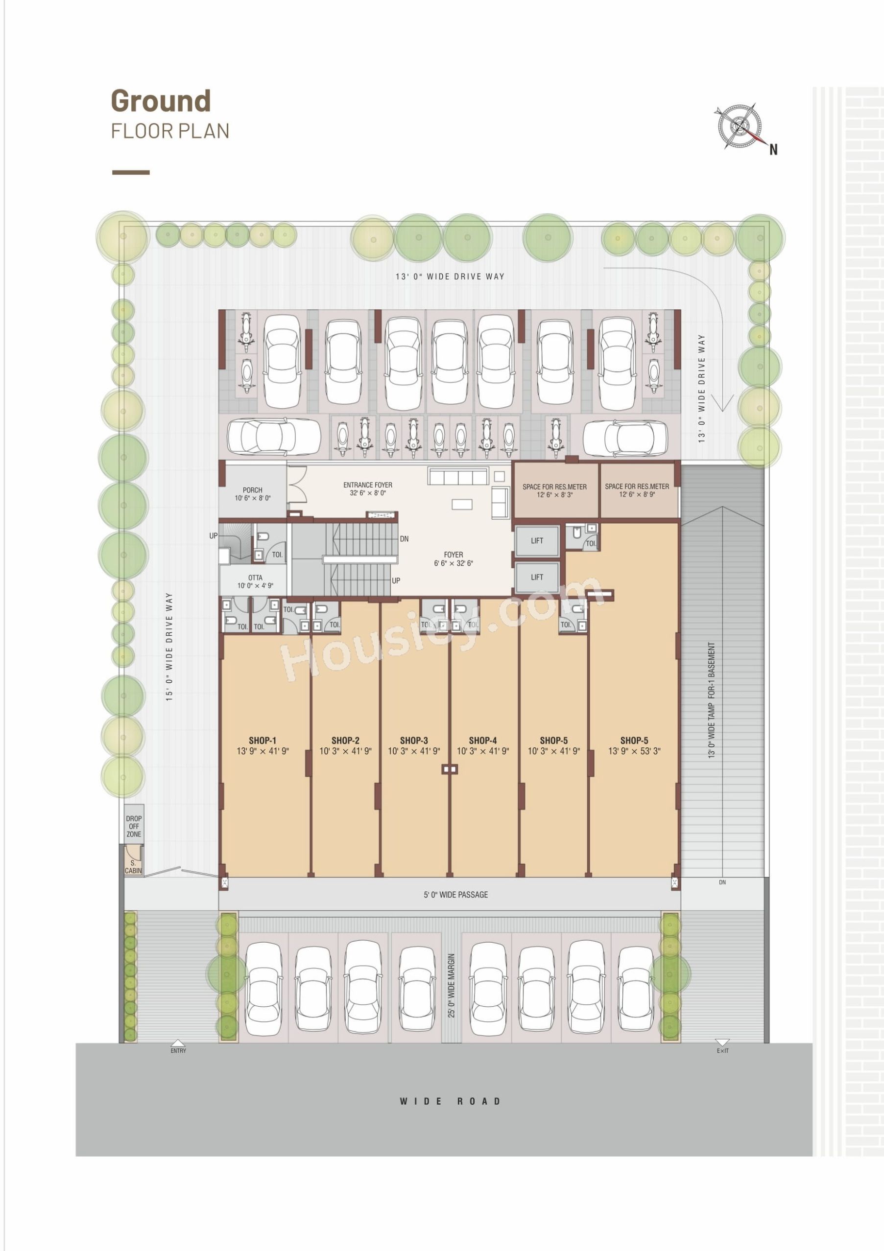 Aarat Vishvam Enclave Floor plan 2