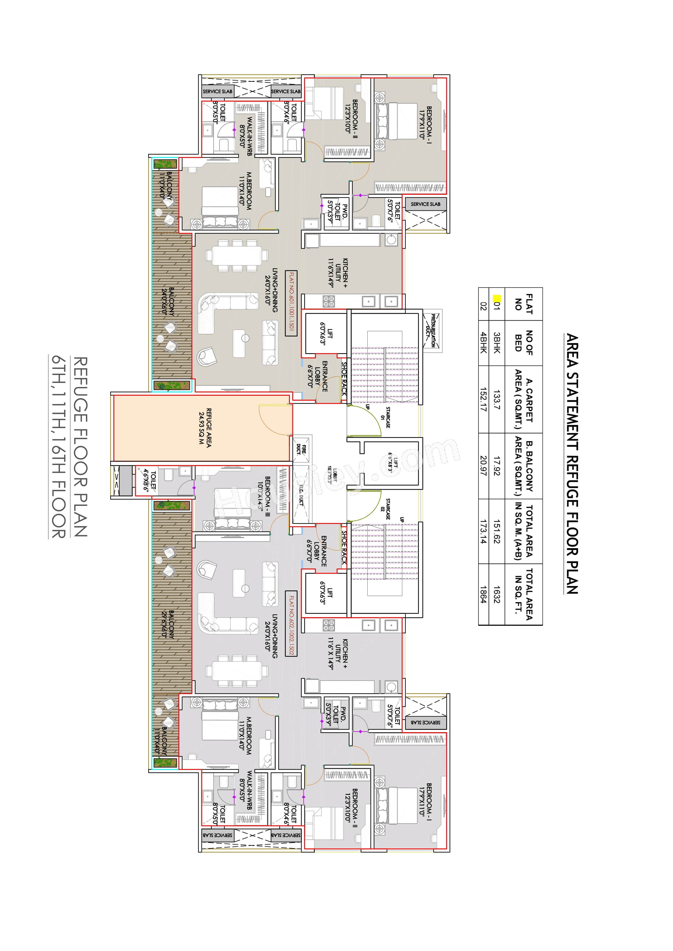 Aashirwad Miraya Floor plan 1