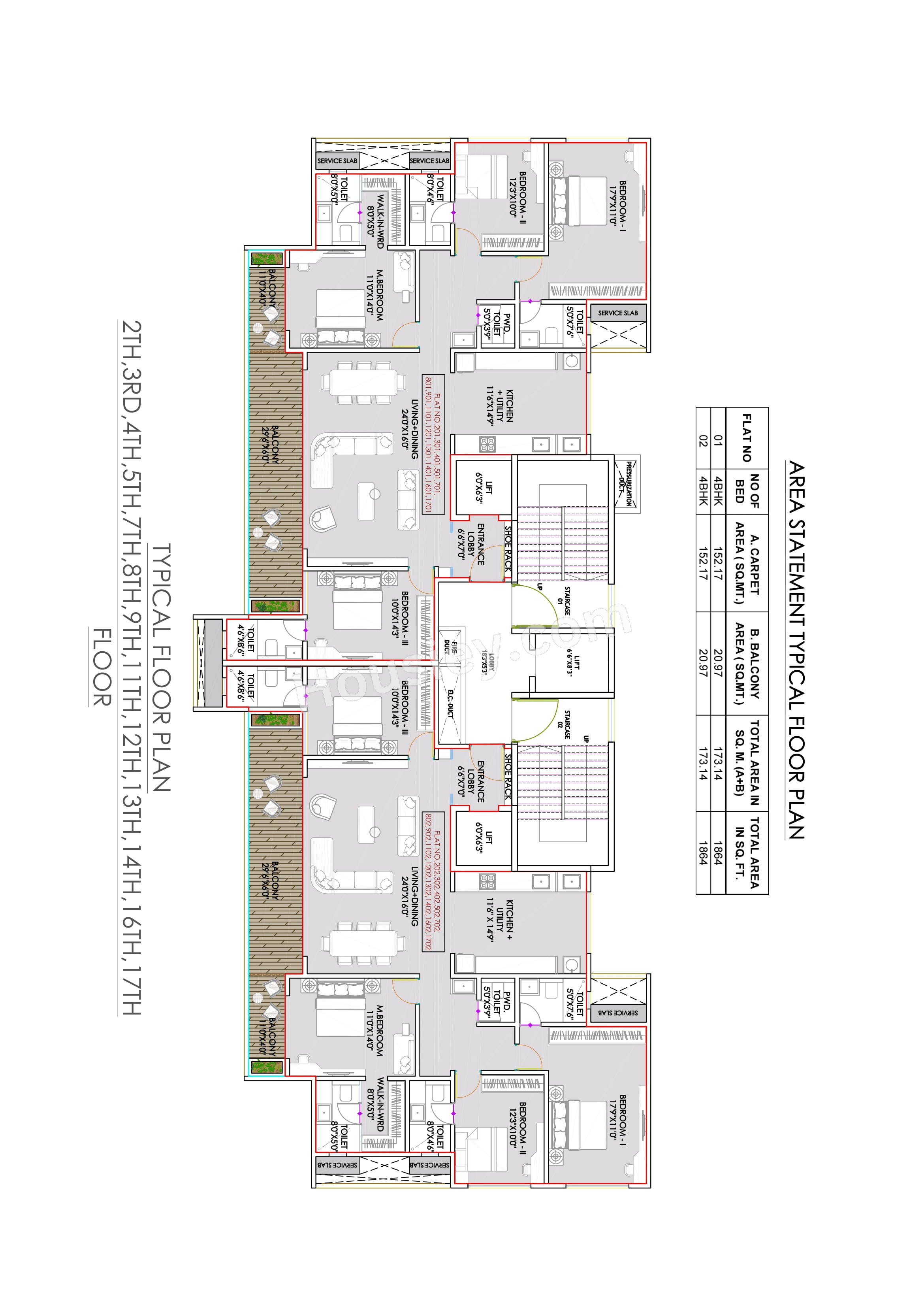 Aashirwad Miraya Floor plan 2
