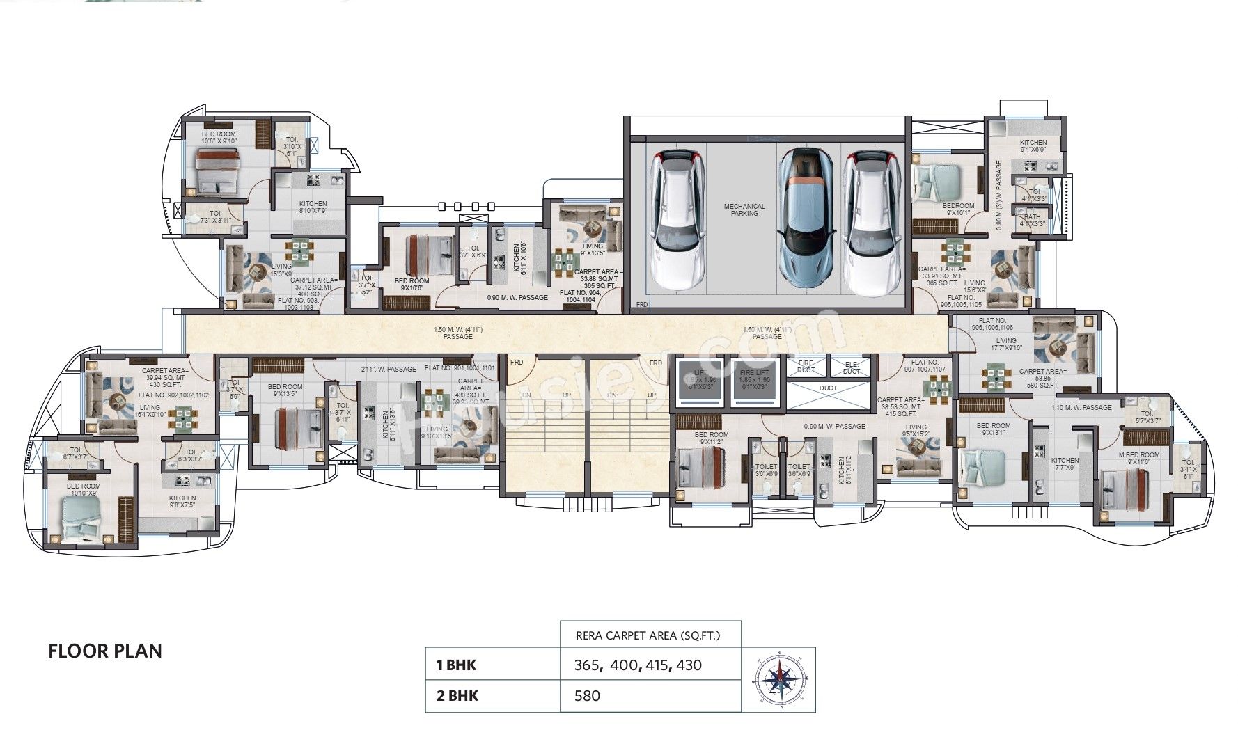 Abode Navrang Heights Master Plan