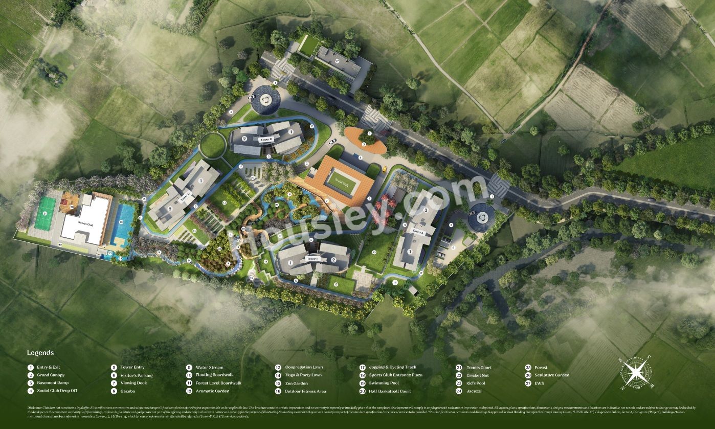 Adani Lushlands Master Plan