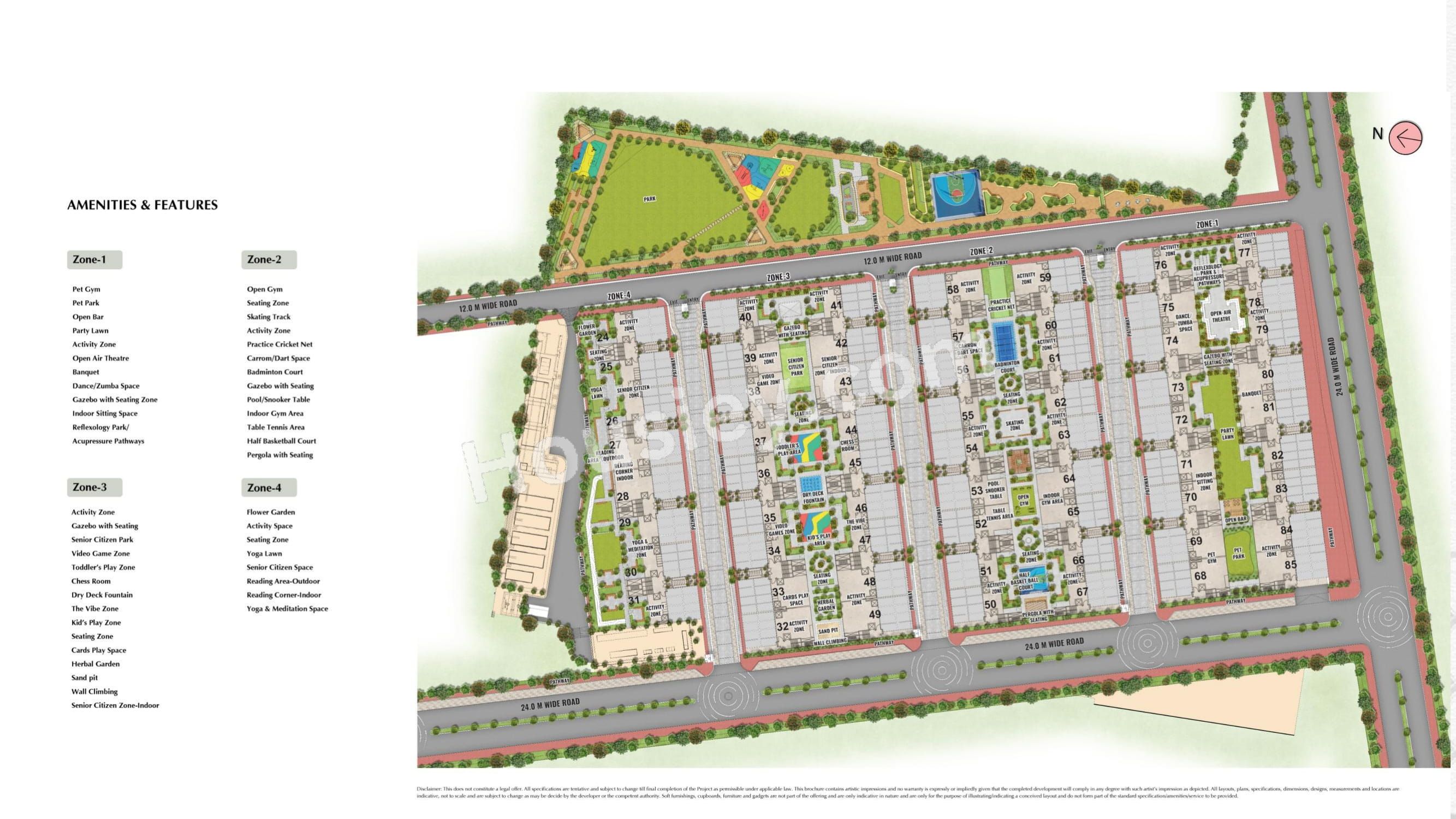 Adani Samsara Ivana Master Plan
