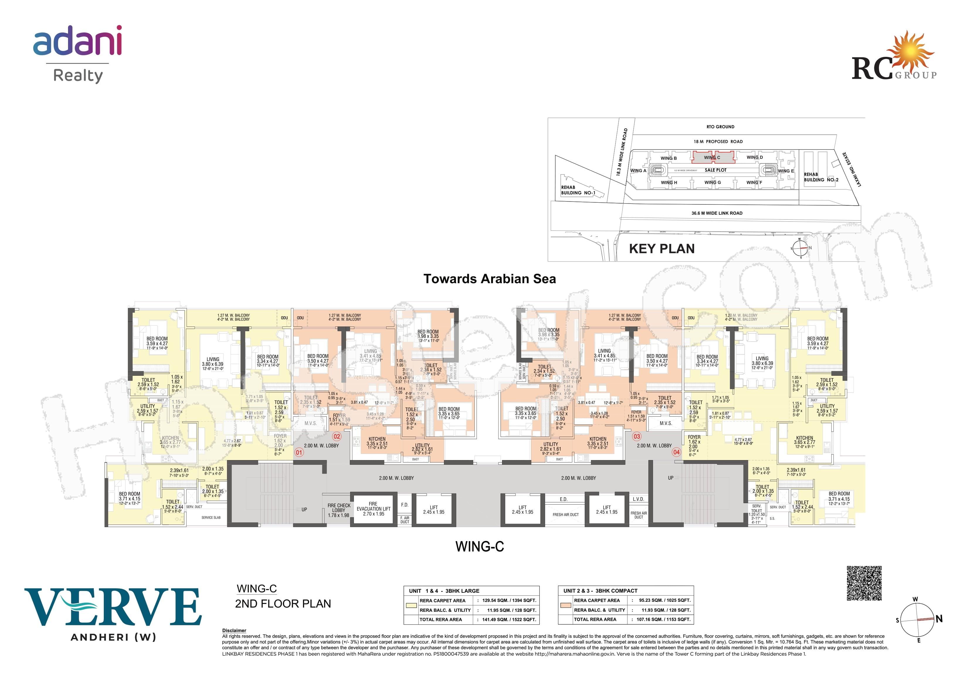 Adani Verve Floor plan 1