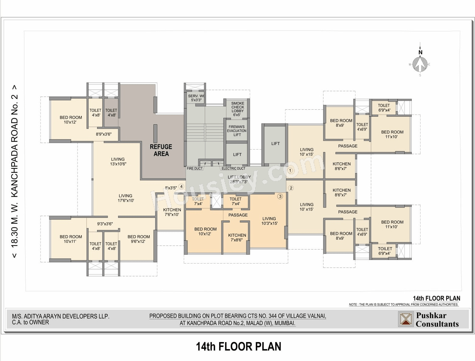 Aditya Breeze Floor plan 3