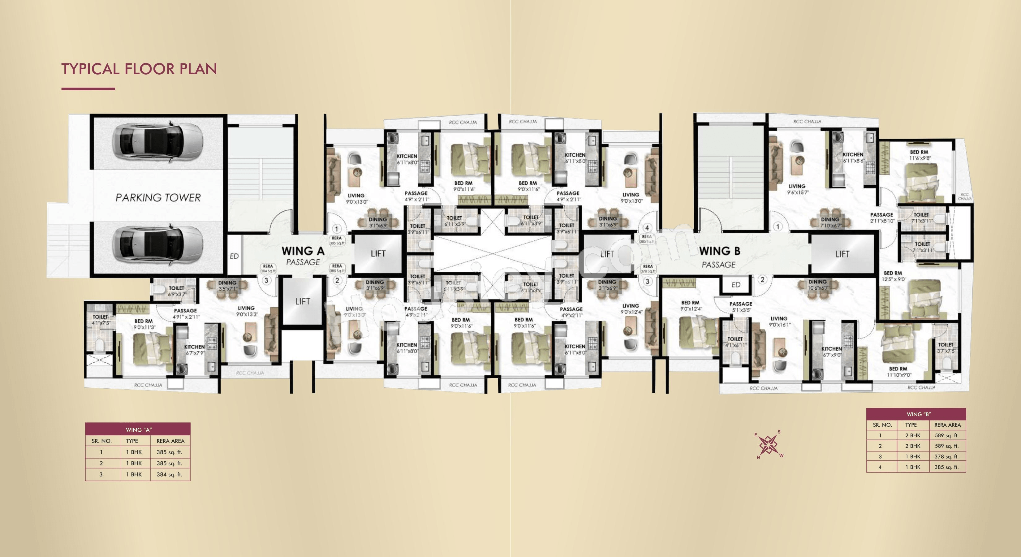 Adityaraj Viva Floor plan 5