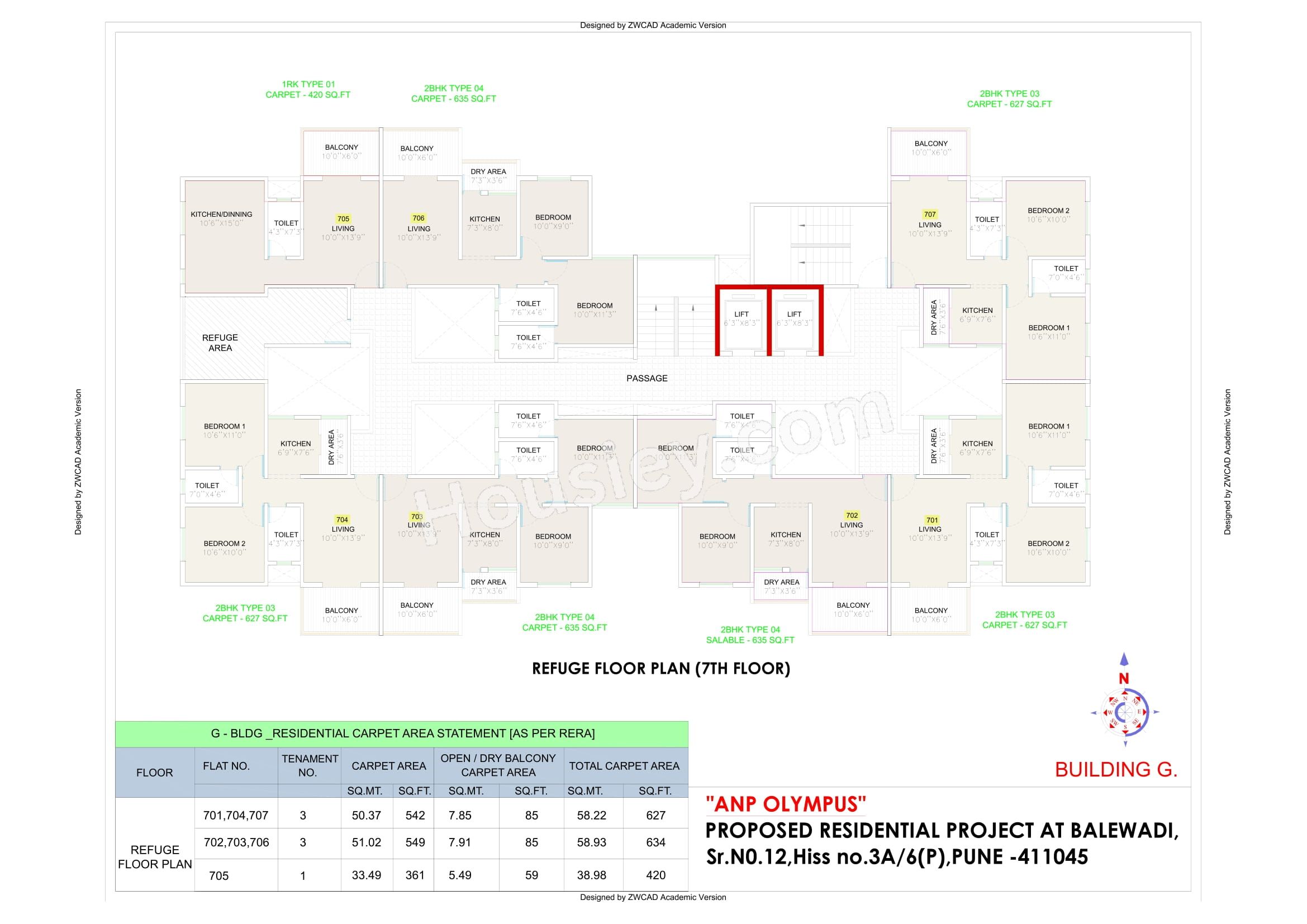 ANP Olympus Floor Plan