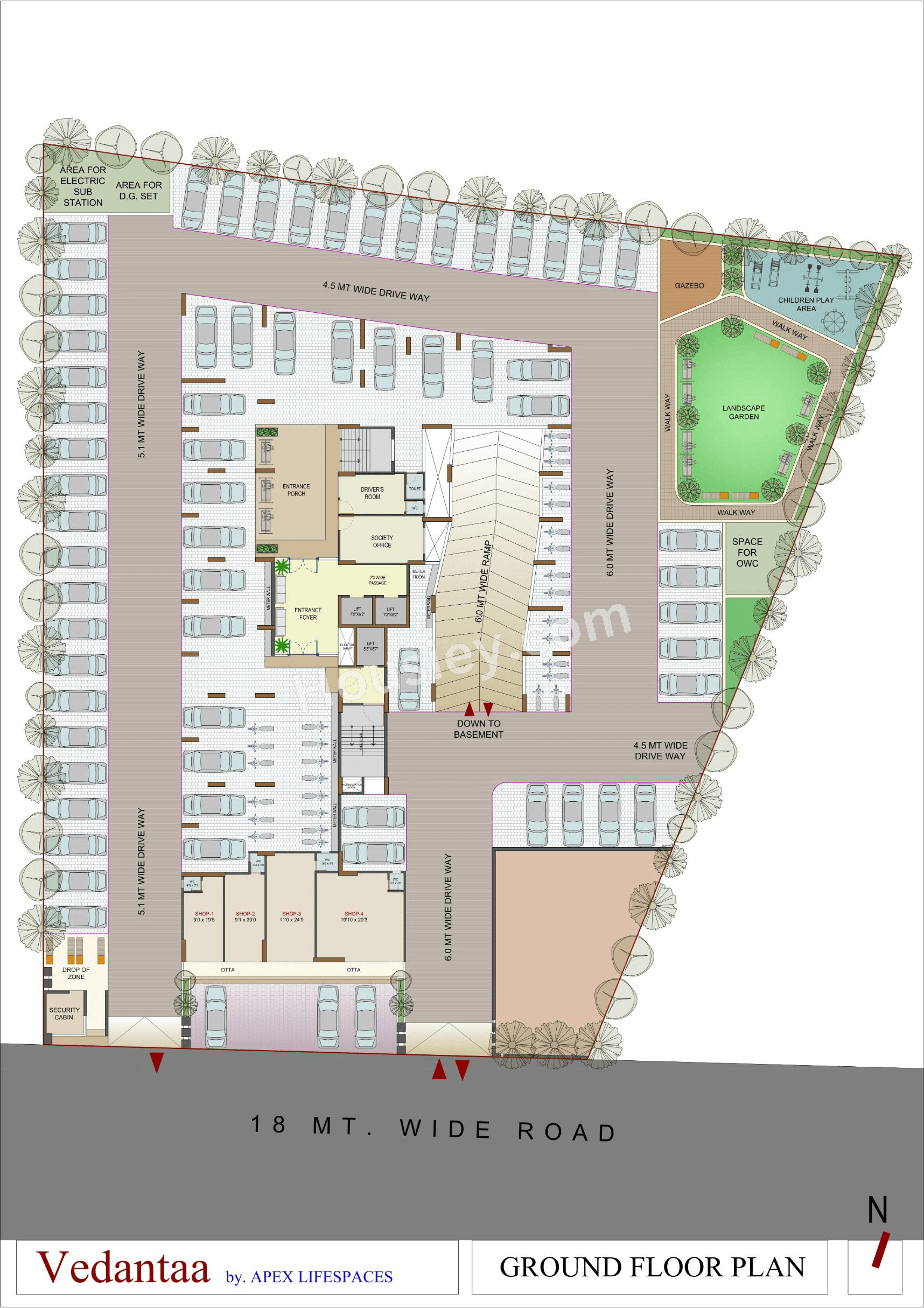 Apex Vedantaa Floor plan 2